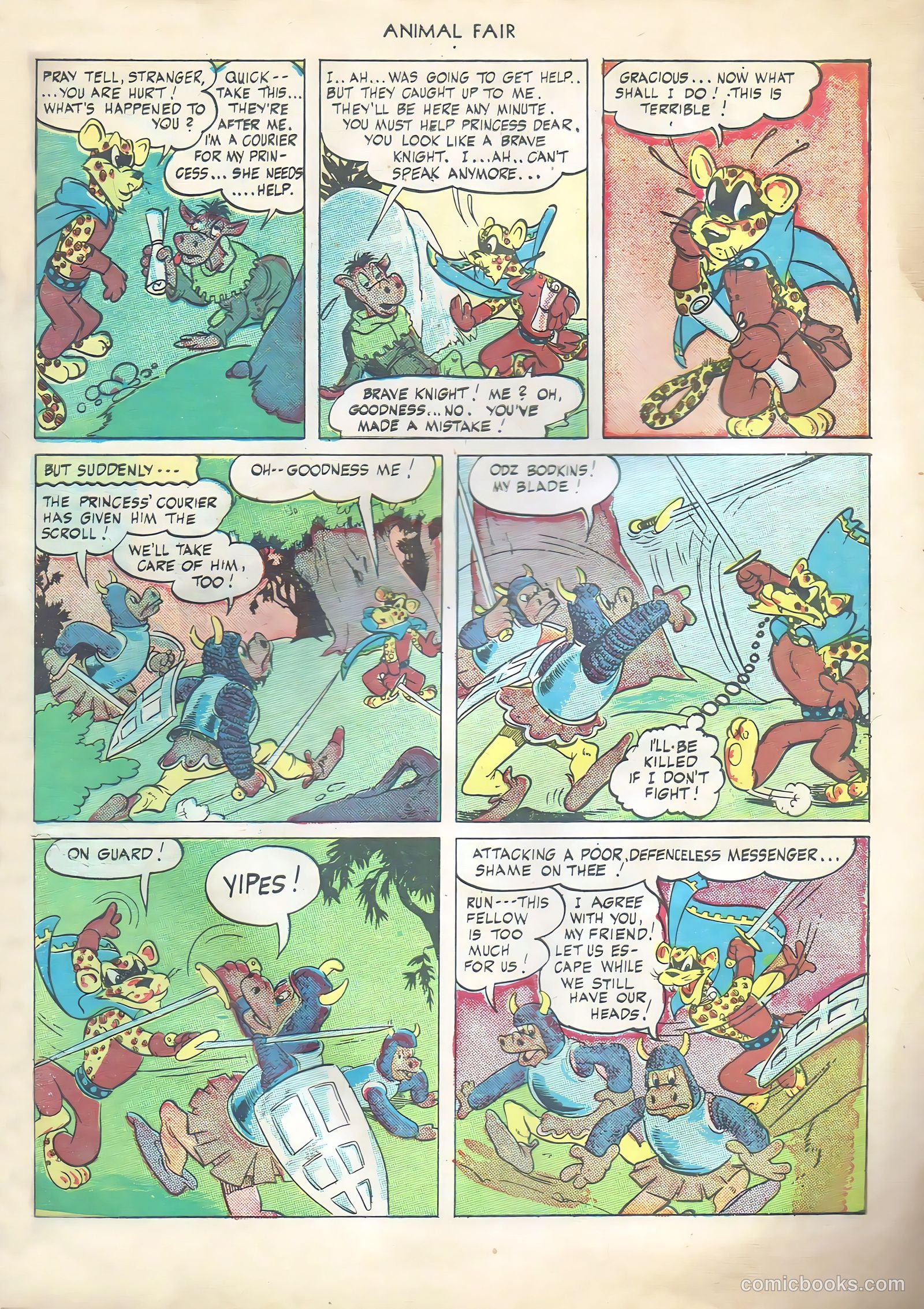 Animal Fair #1 (1946) — page 7 of 36