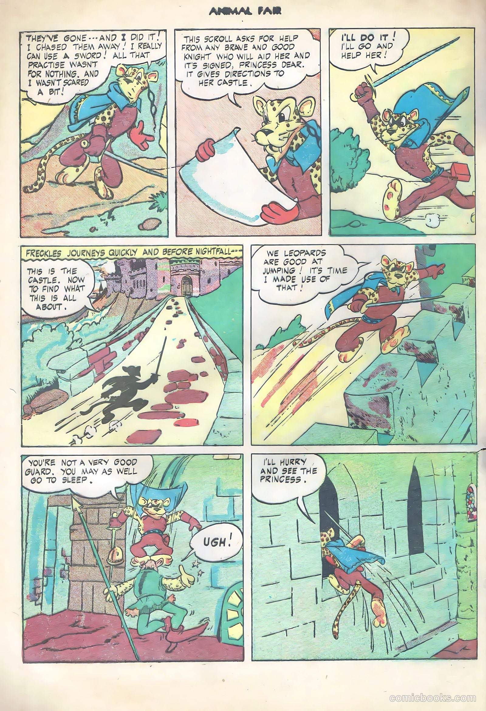 Animal Fair #1 (1946) — page 8 of 36
