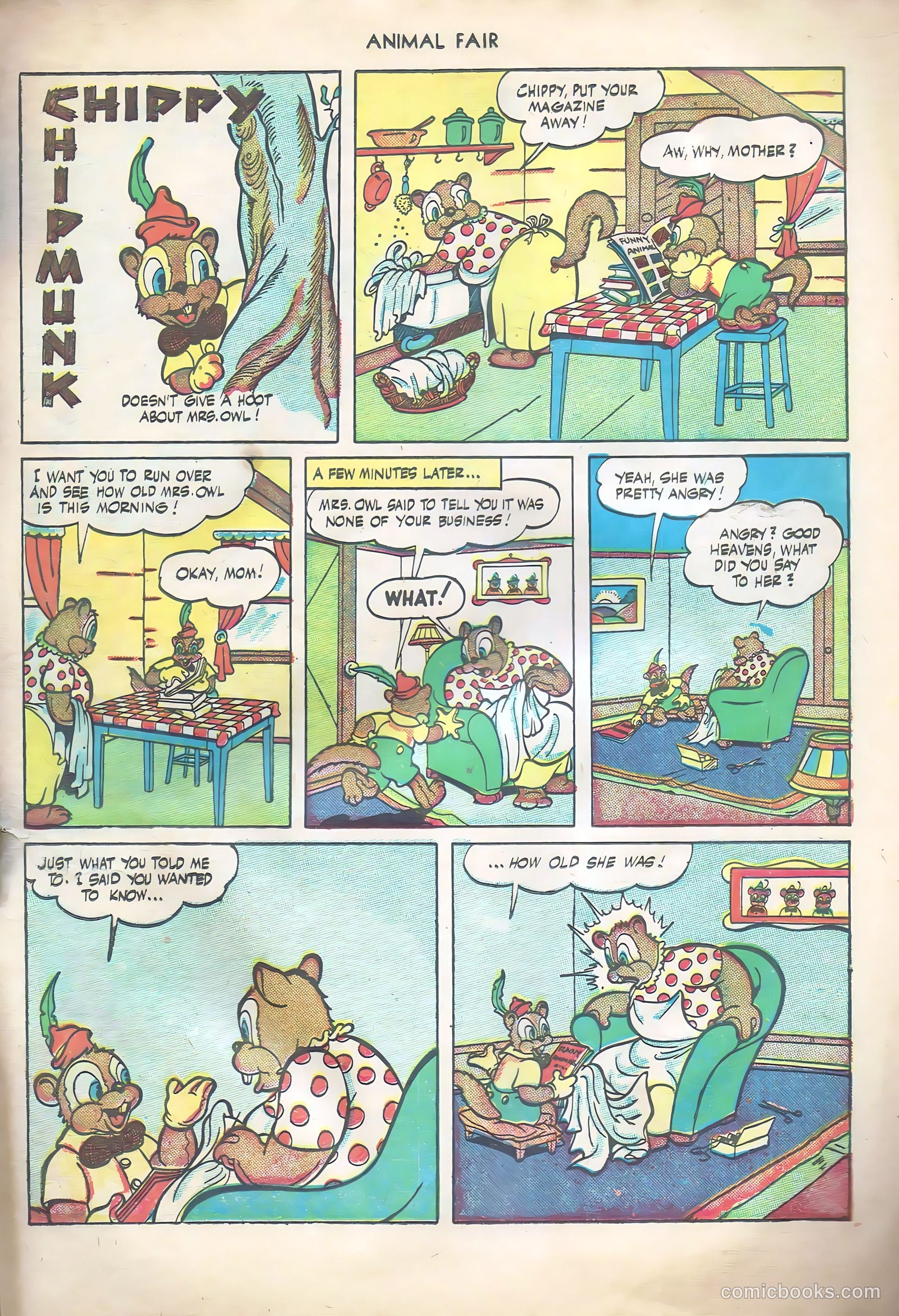 Animal Fair #1 (1946) — page 11 of 36
