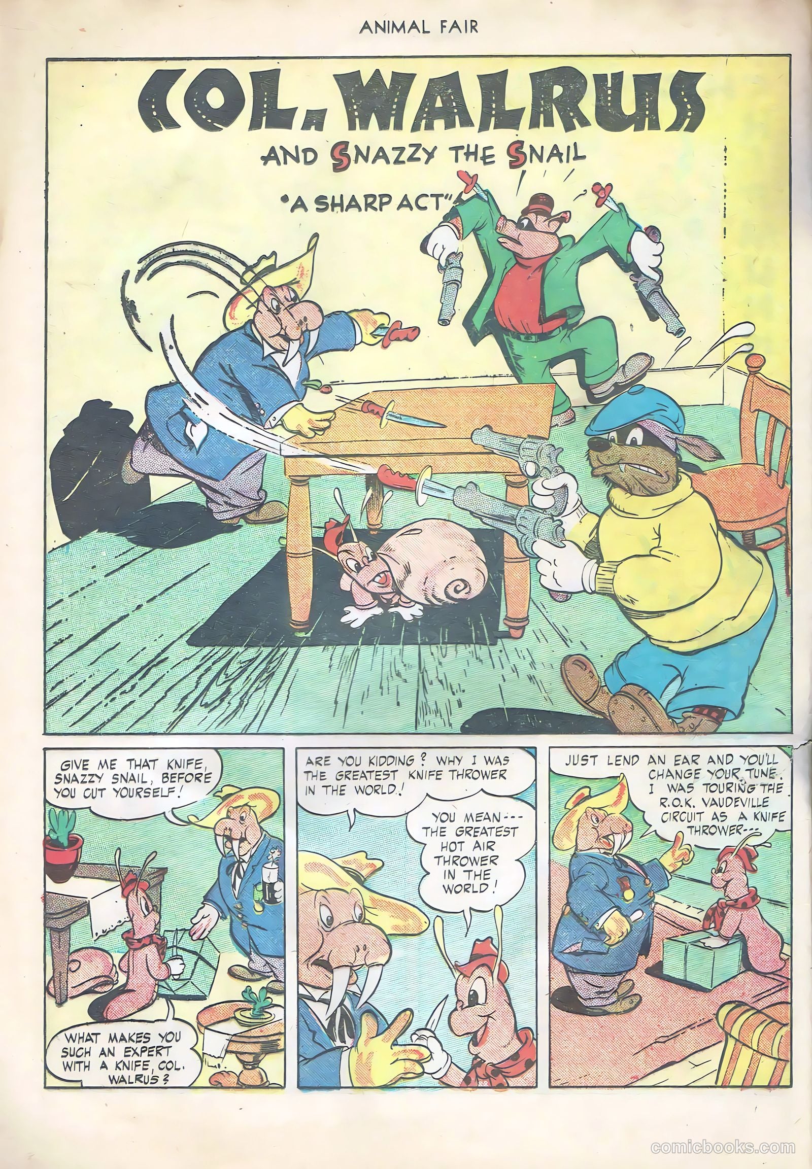 Animal Fair #1 (1946) — page 12 of 36