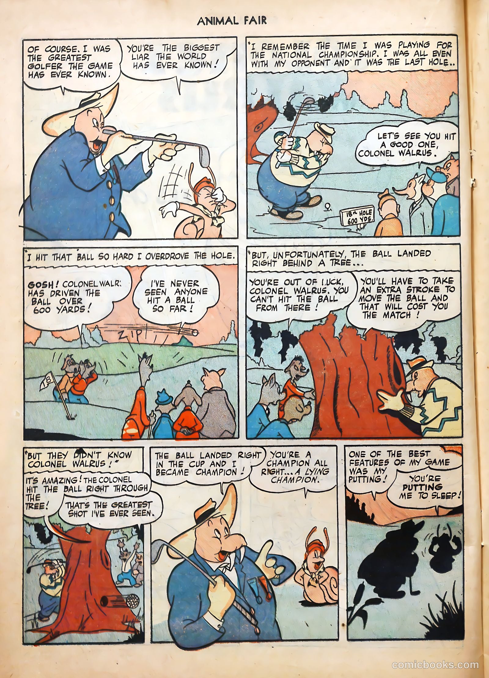 Animal Fair #10 (1946) — page 20 of 52