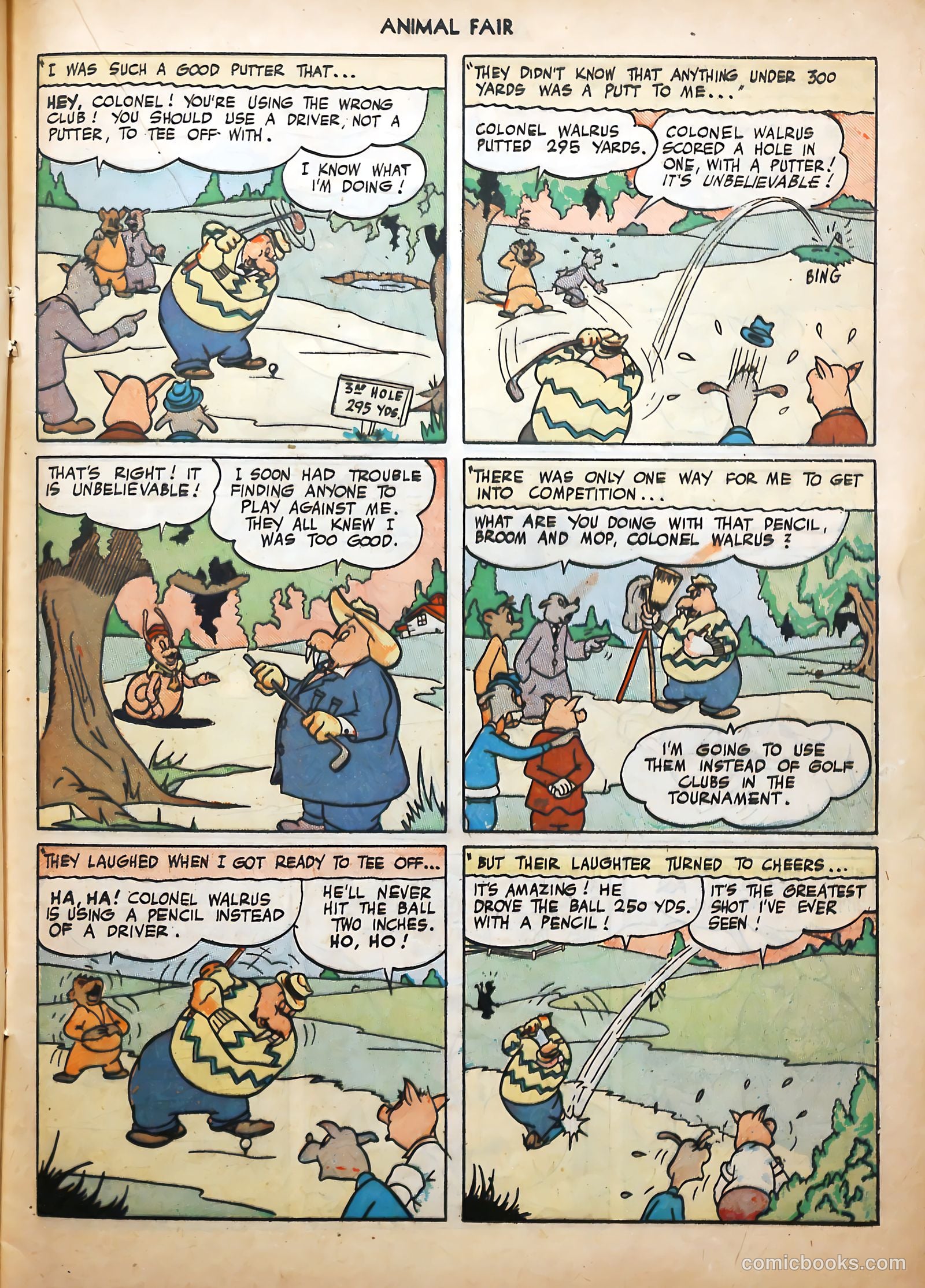 Animal Fair #10 (1946) — page 21 of 52