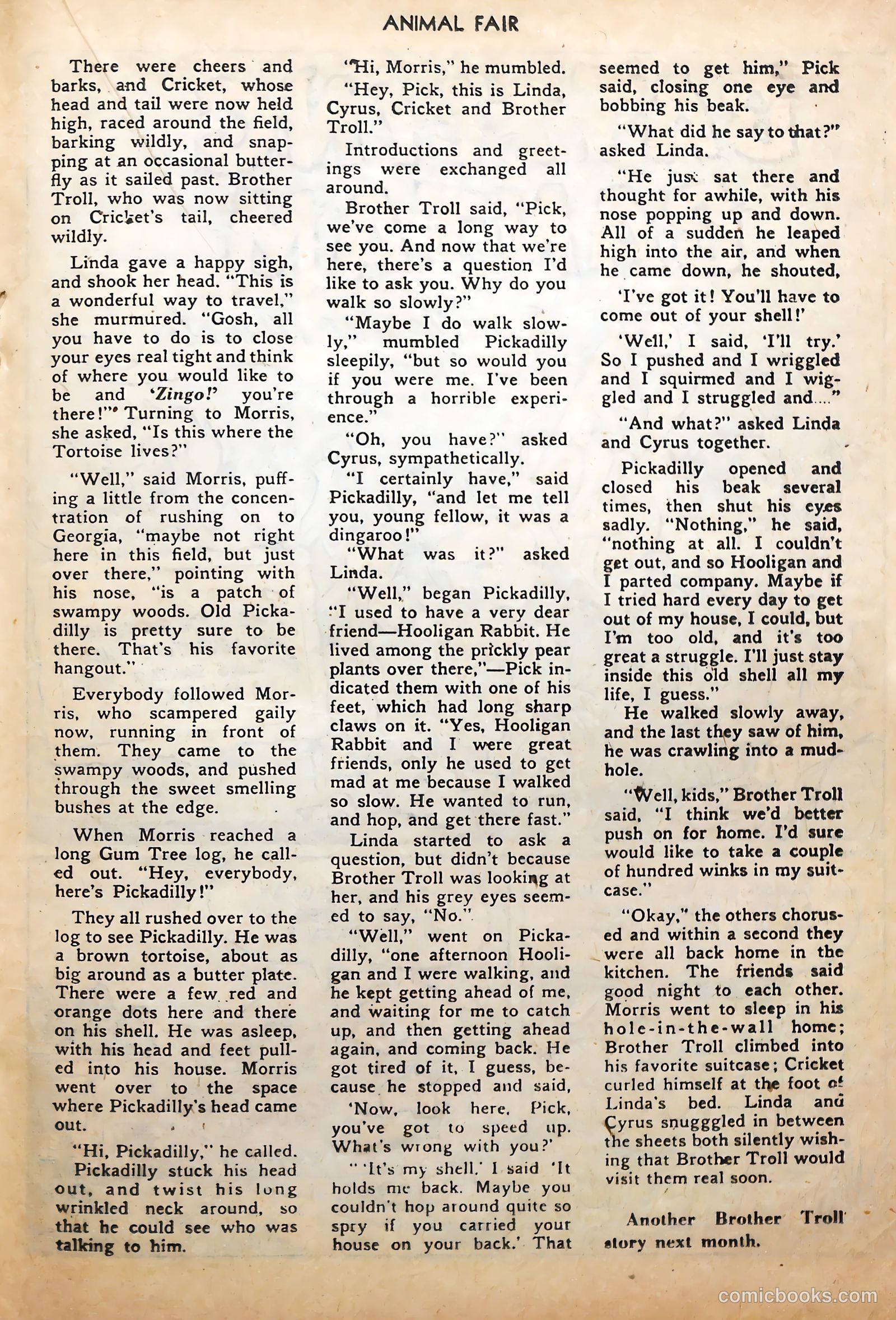 Animal Fair #10 (1946) — page 25 of 52