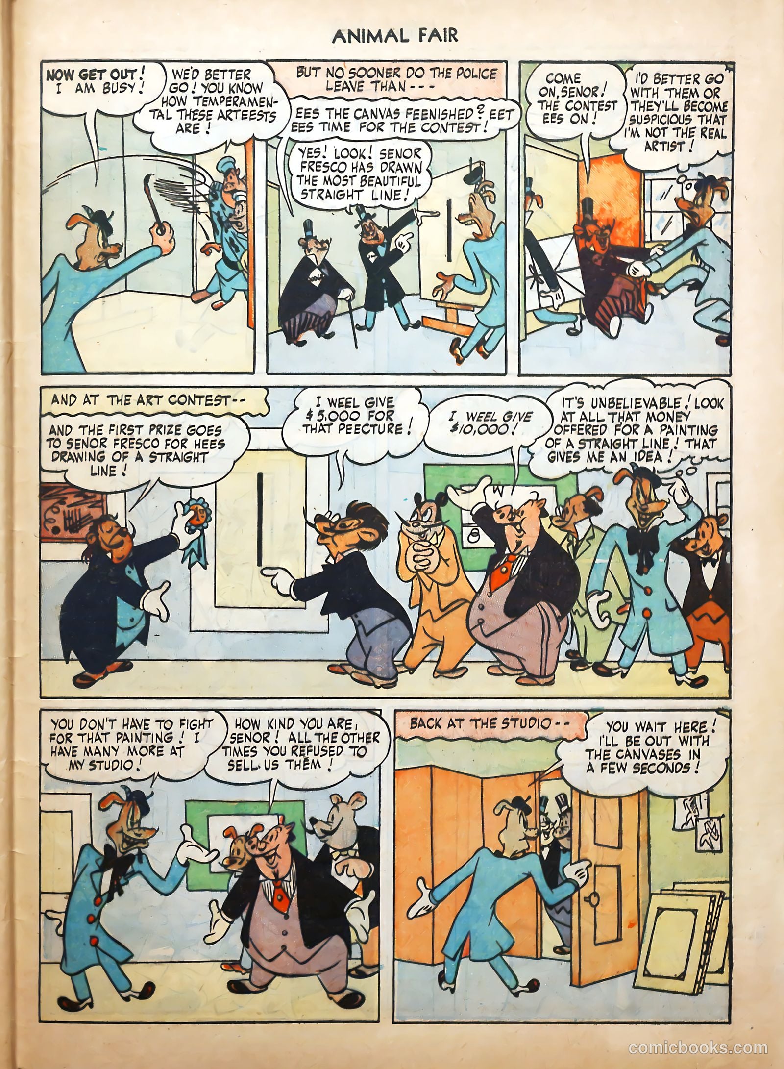 Animal Fair #10 (1946) — page 45 of 52