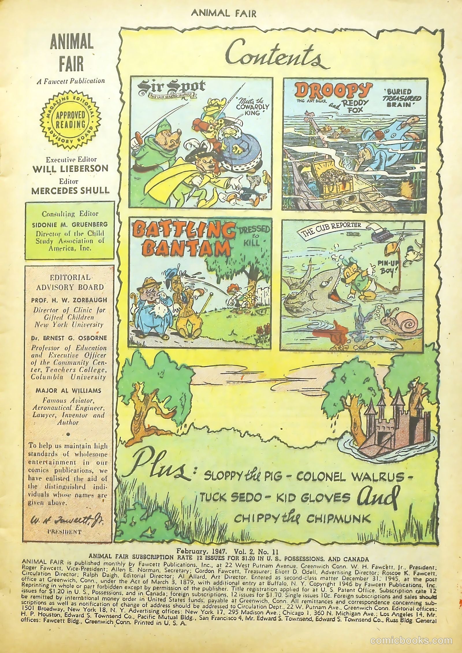 Animal Fair #11 (1947) — page 3 of 52