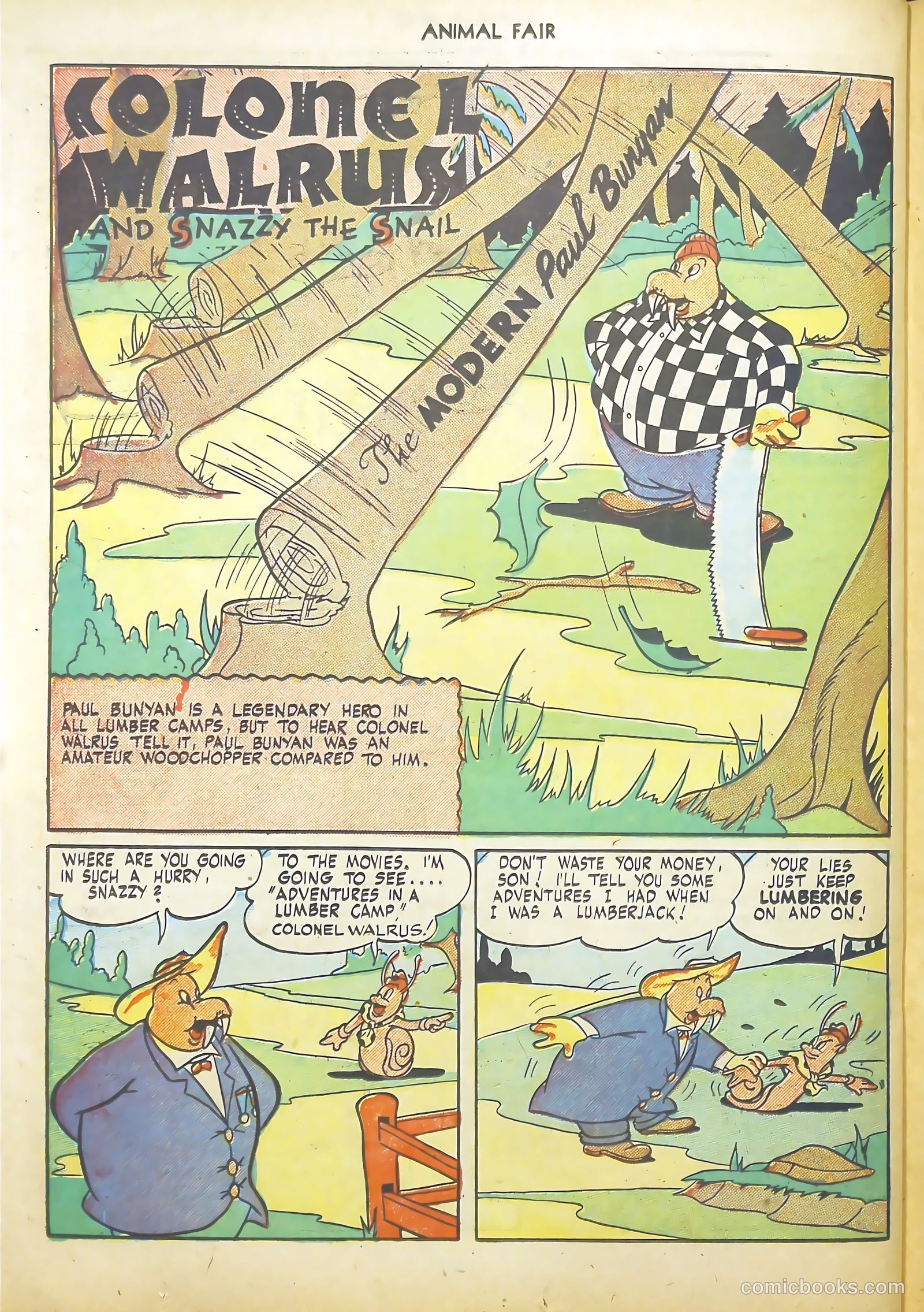 Animal Fair #11 (1947) — page 34 of 52