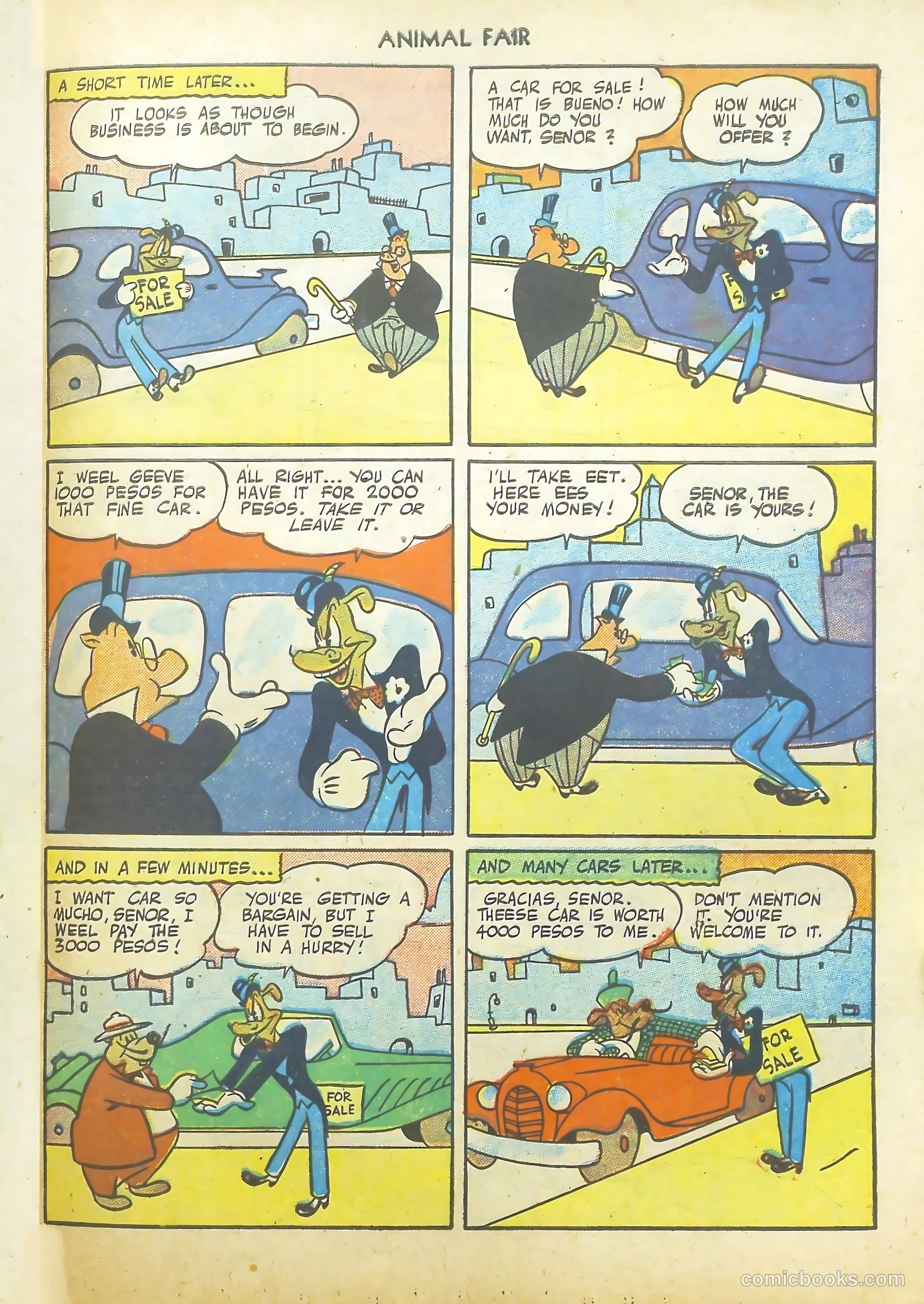Animal Fair #11 (1947) — page 45 of 52