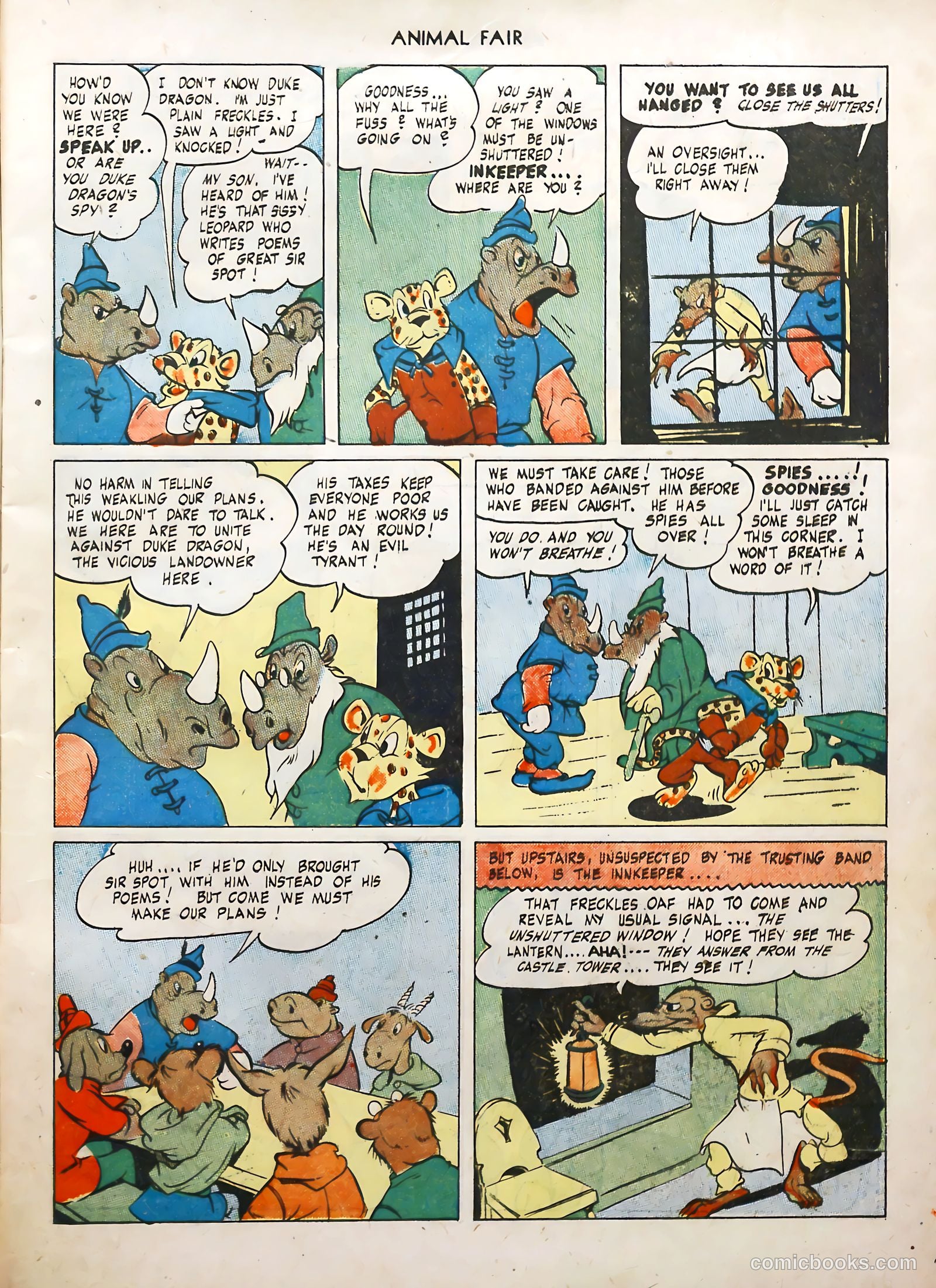Animal Fair #2 (1946) — page 5 of 52