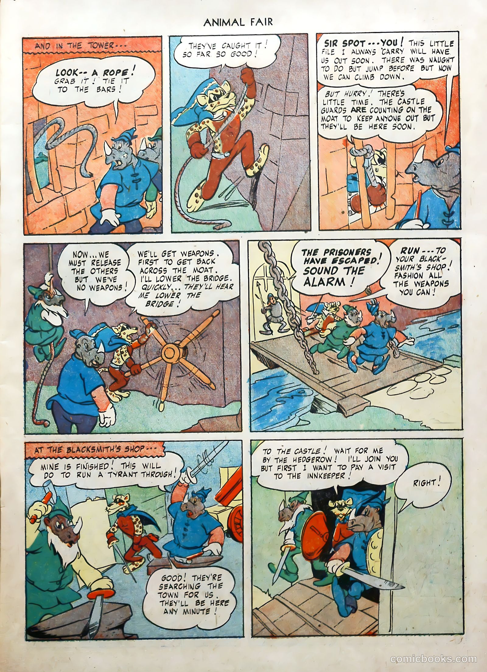 Animal Fair #2 (1946) — page 9 of 52