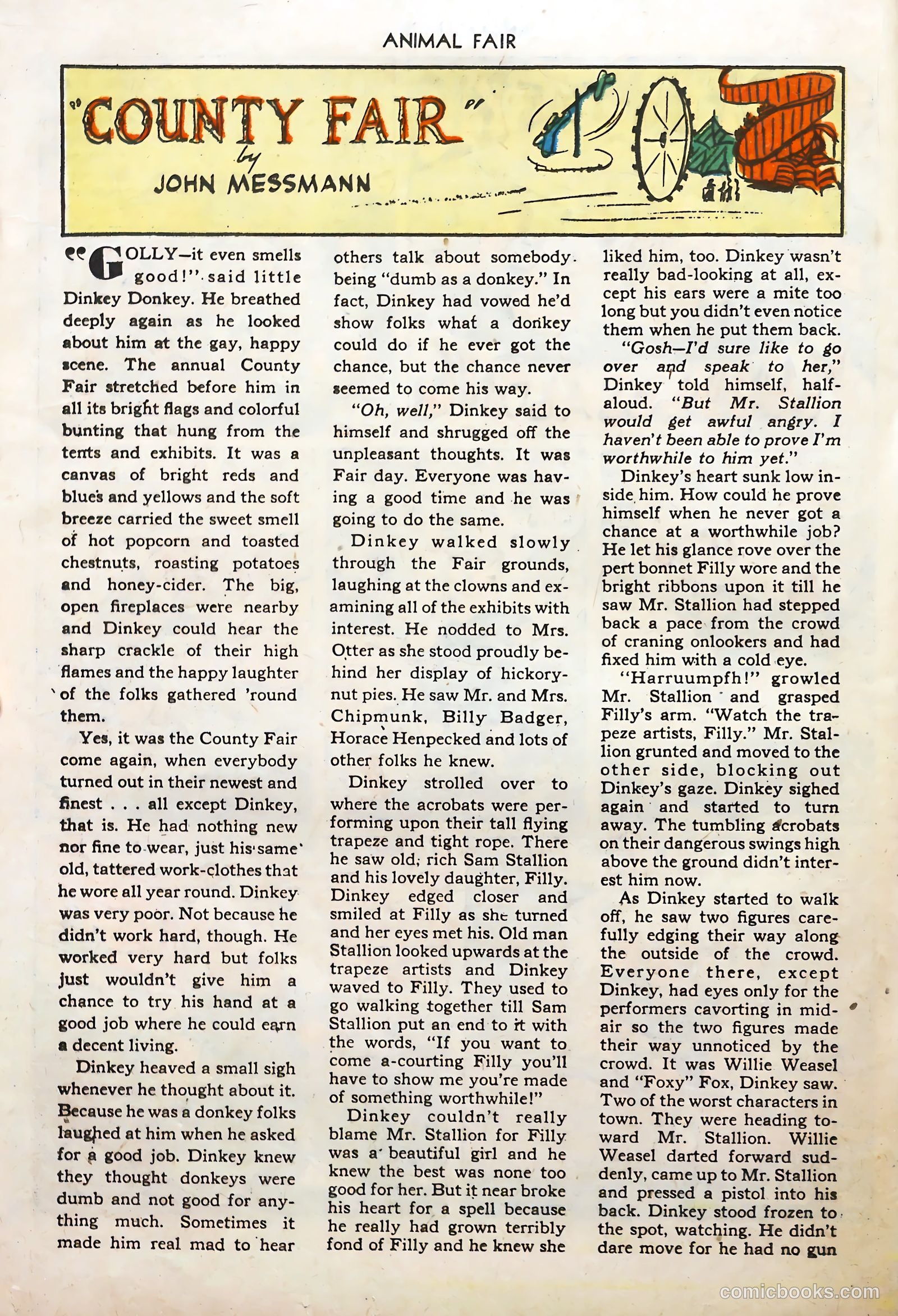 Animal Fair #2 (1946) — page 28 of 52