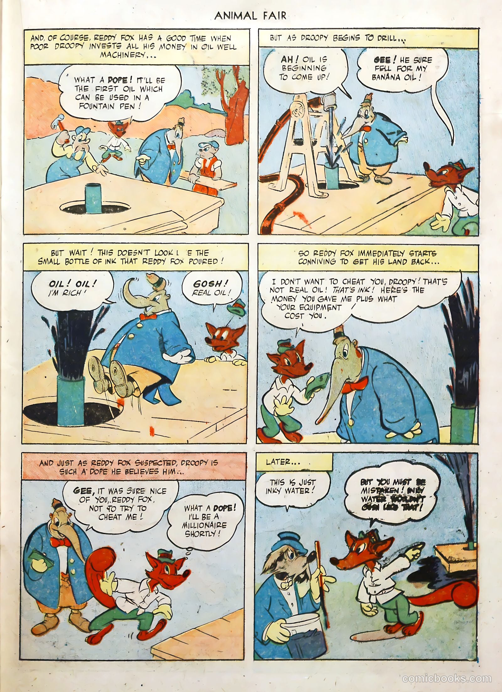 Animal Fair #2 (1946) — page 31 of 52