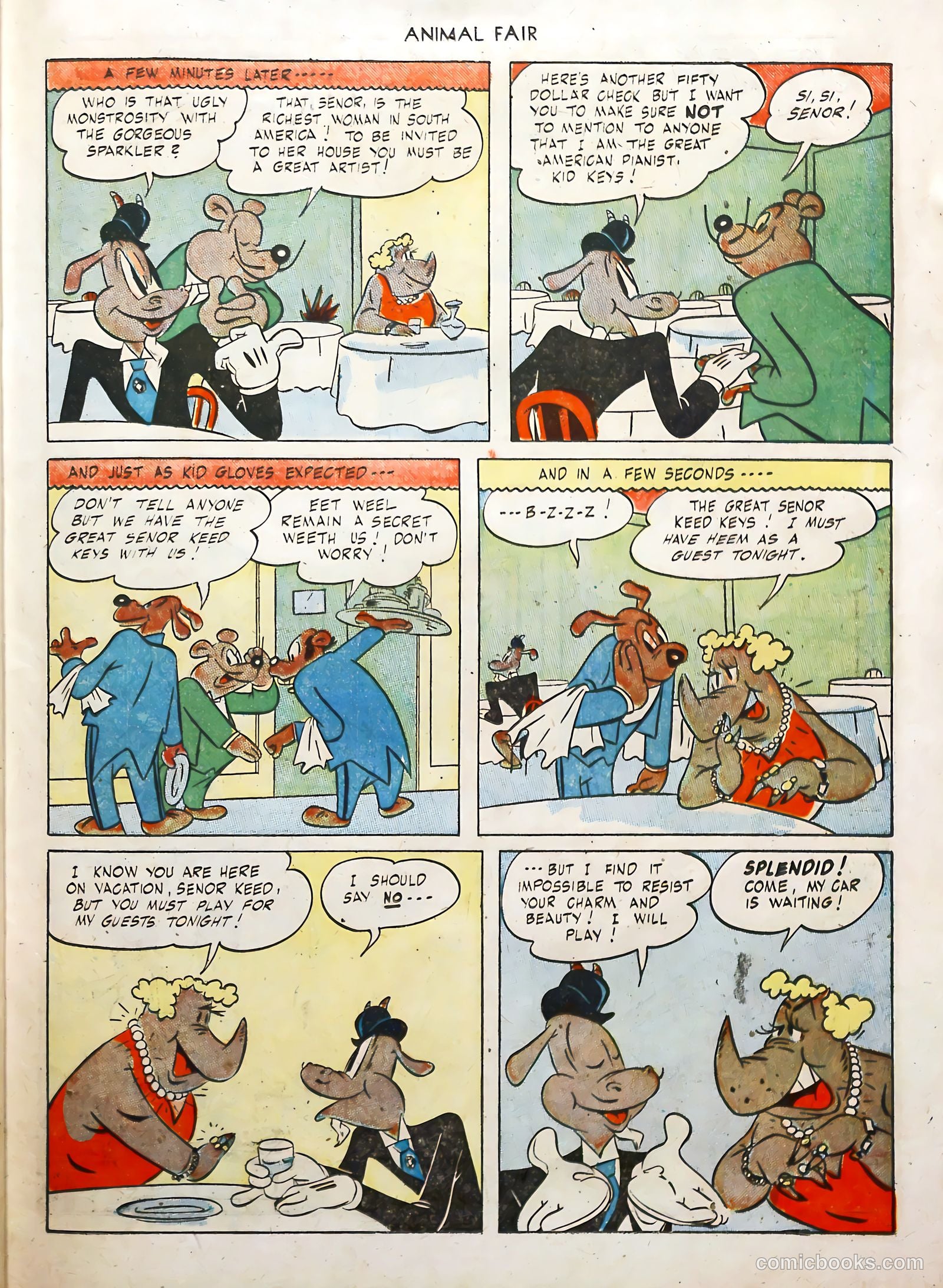 Animal Fair #2 (1946) — page 37 of 52