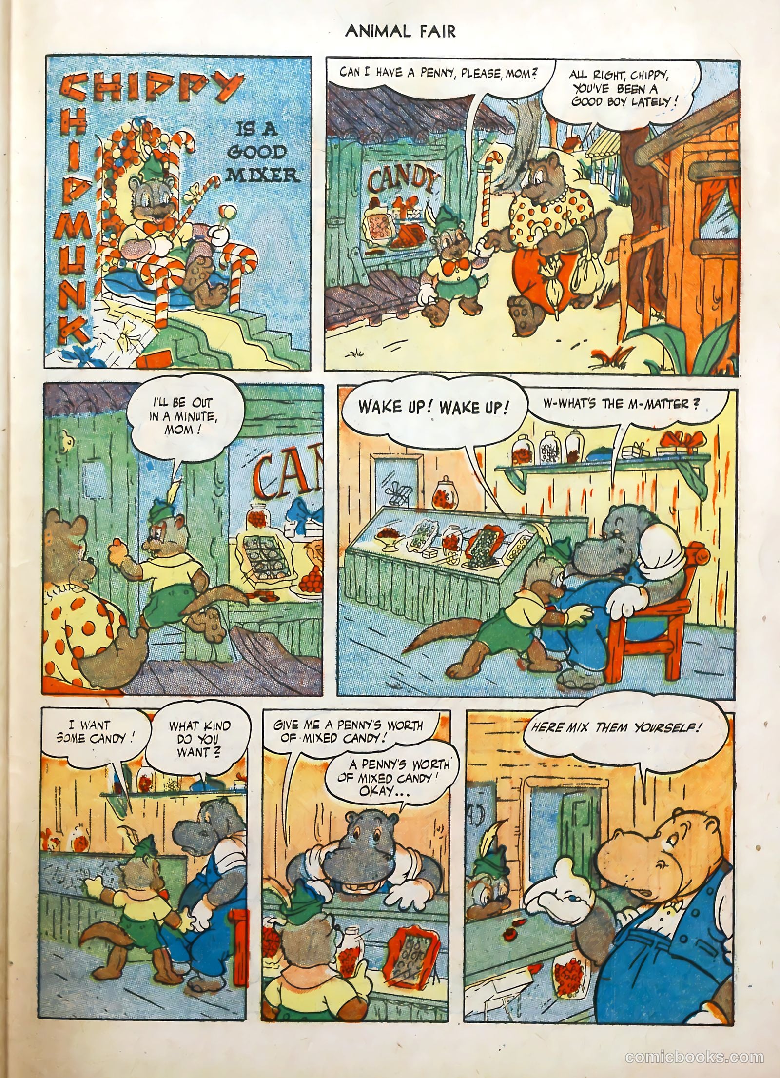 Animal Fair #2 (1946) — page 43 of 52