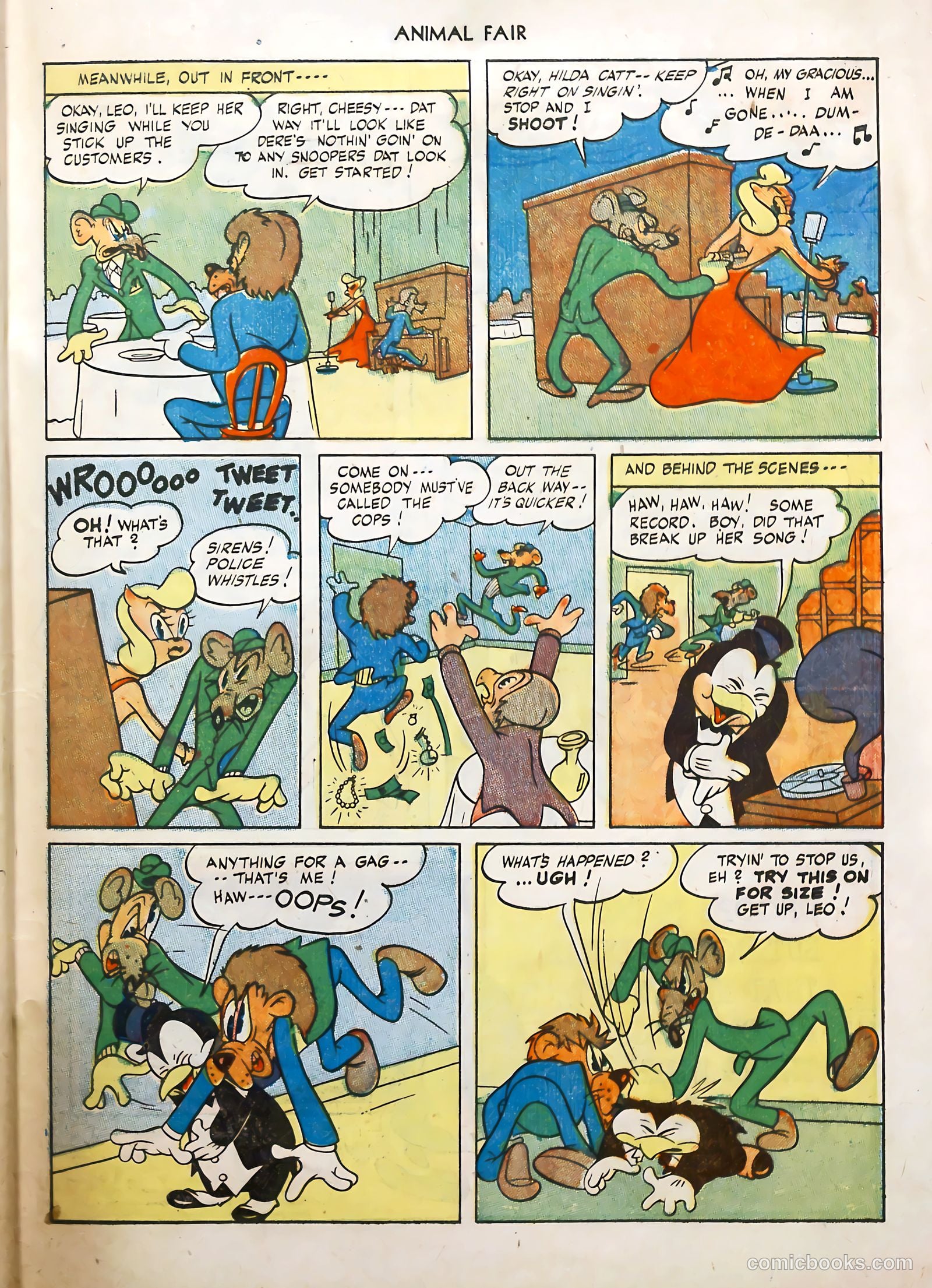 Animal Fair #2 (1946) — page 49 of 52