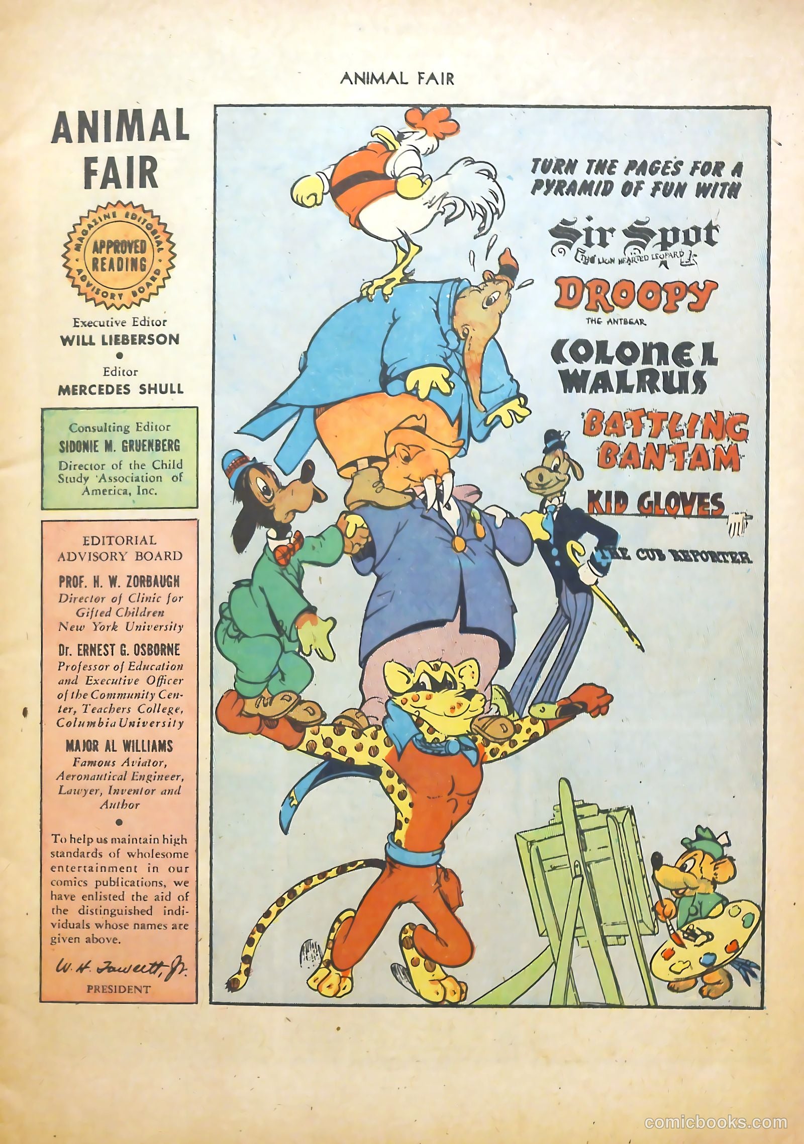Animal Fair #3 (1946) — page 3 of 52