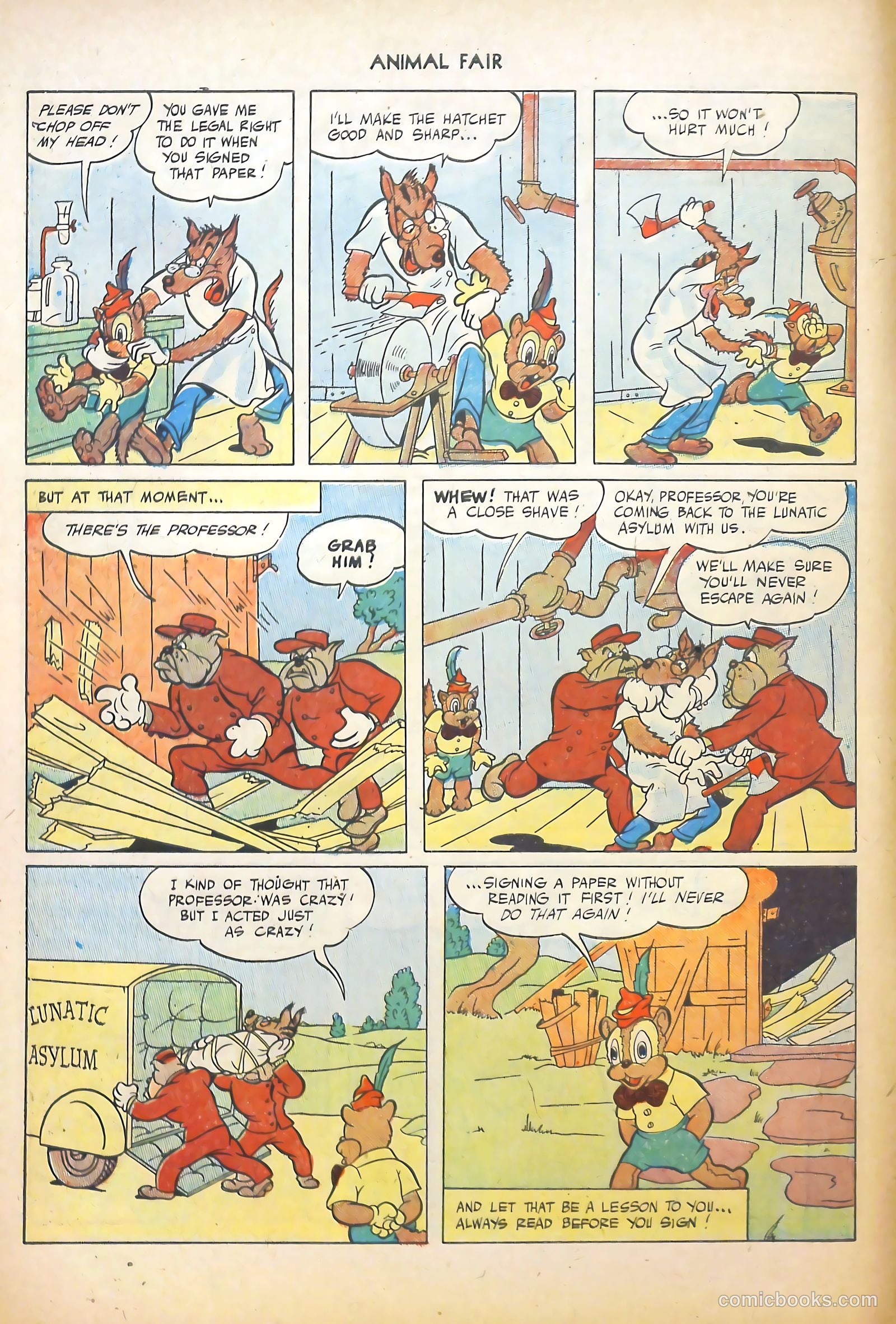 Animal Fair #3 (1946) — page 14 of 52
