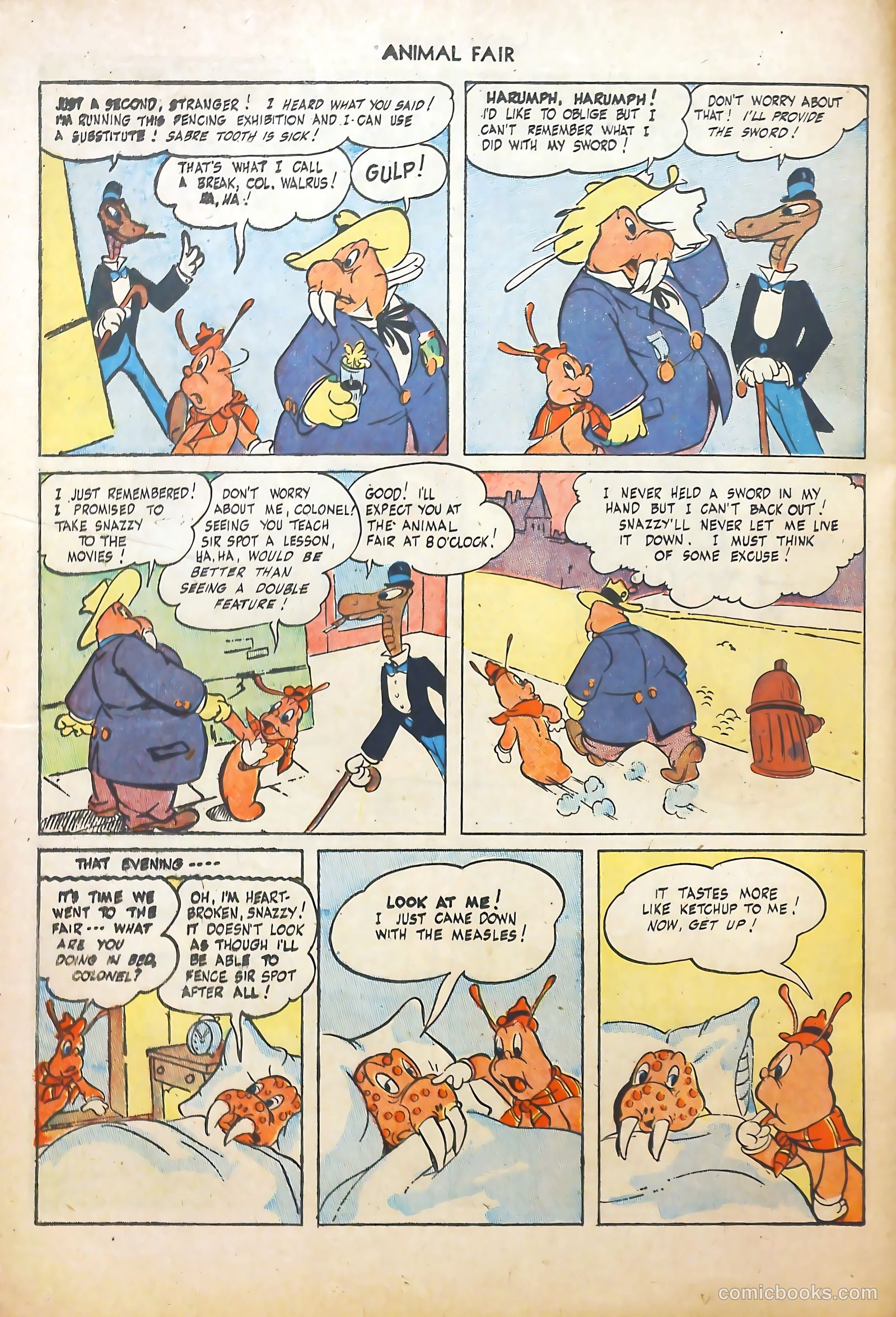 Animal Fair #3 (1946) — page 36 of 52