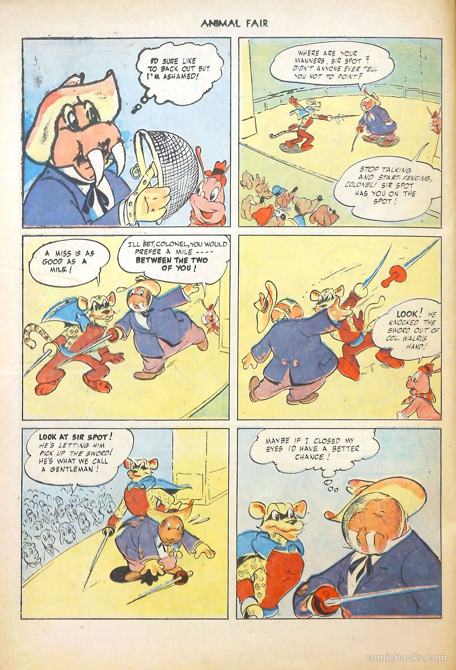 Animal Fair #3 (1946) — page 38 of 52