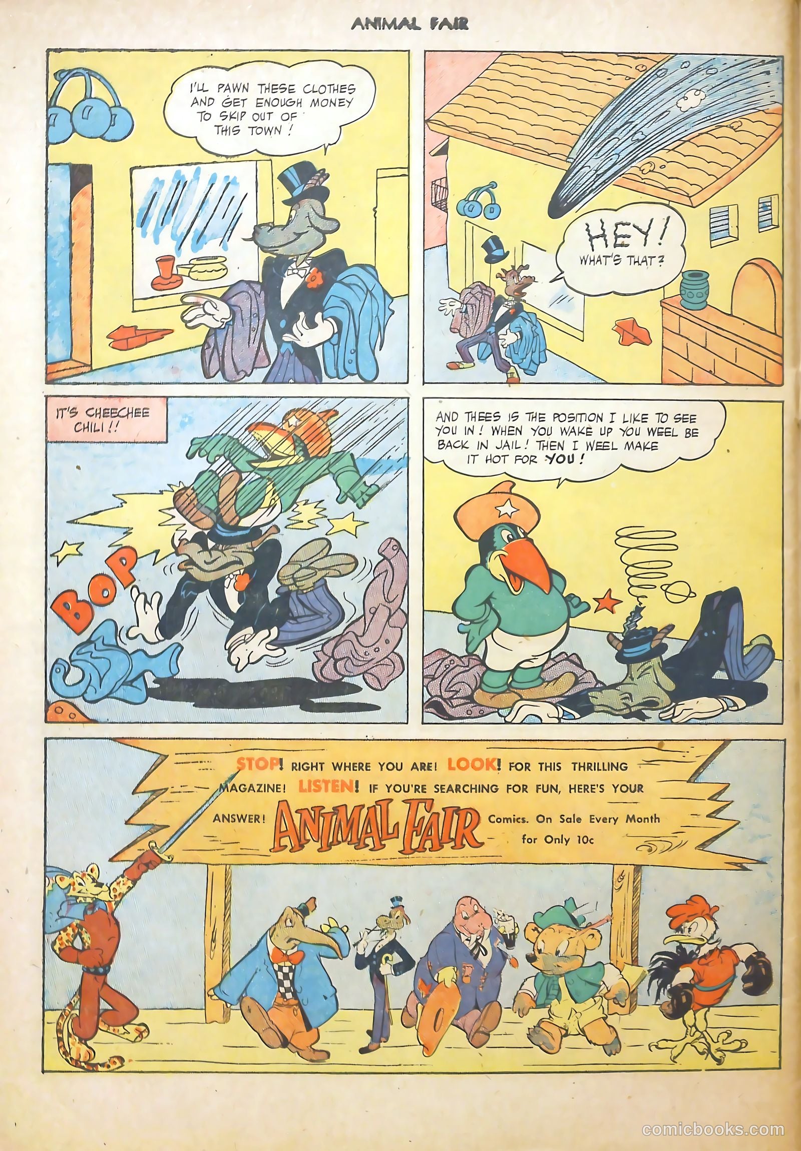 Animal Fair #3 (1946) — page 50 of 52