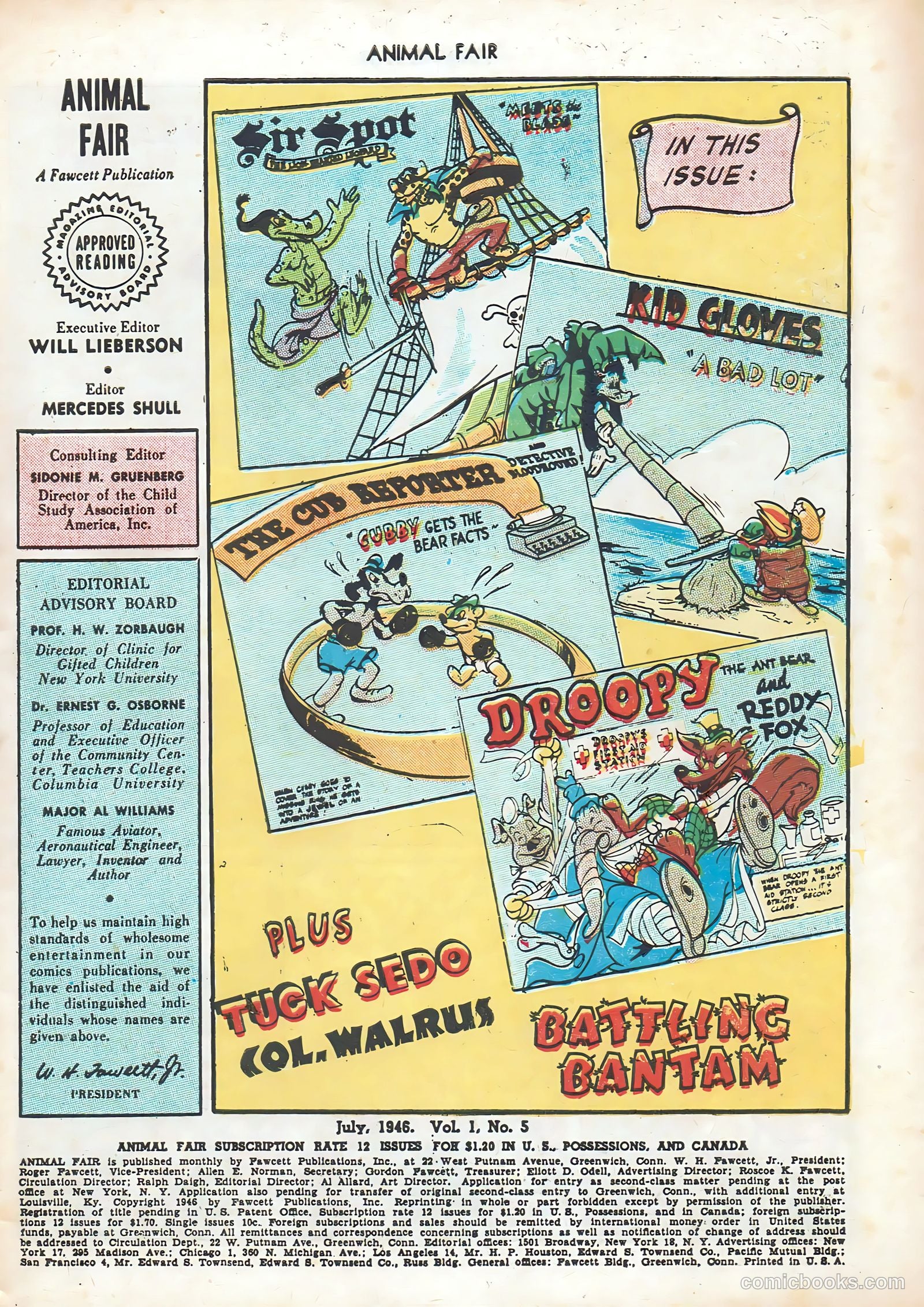 Animal Fair #5 (1946) — page 3 of 52