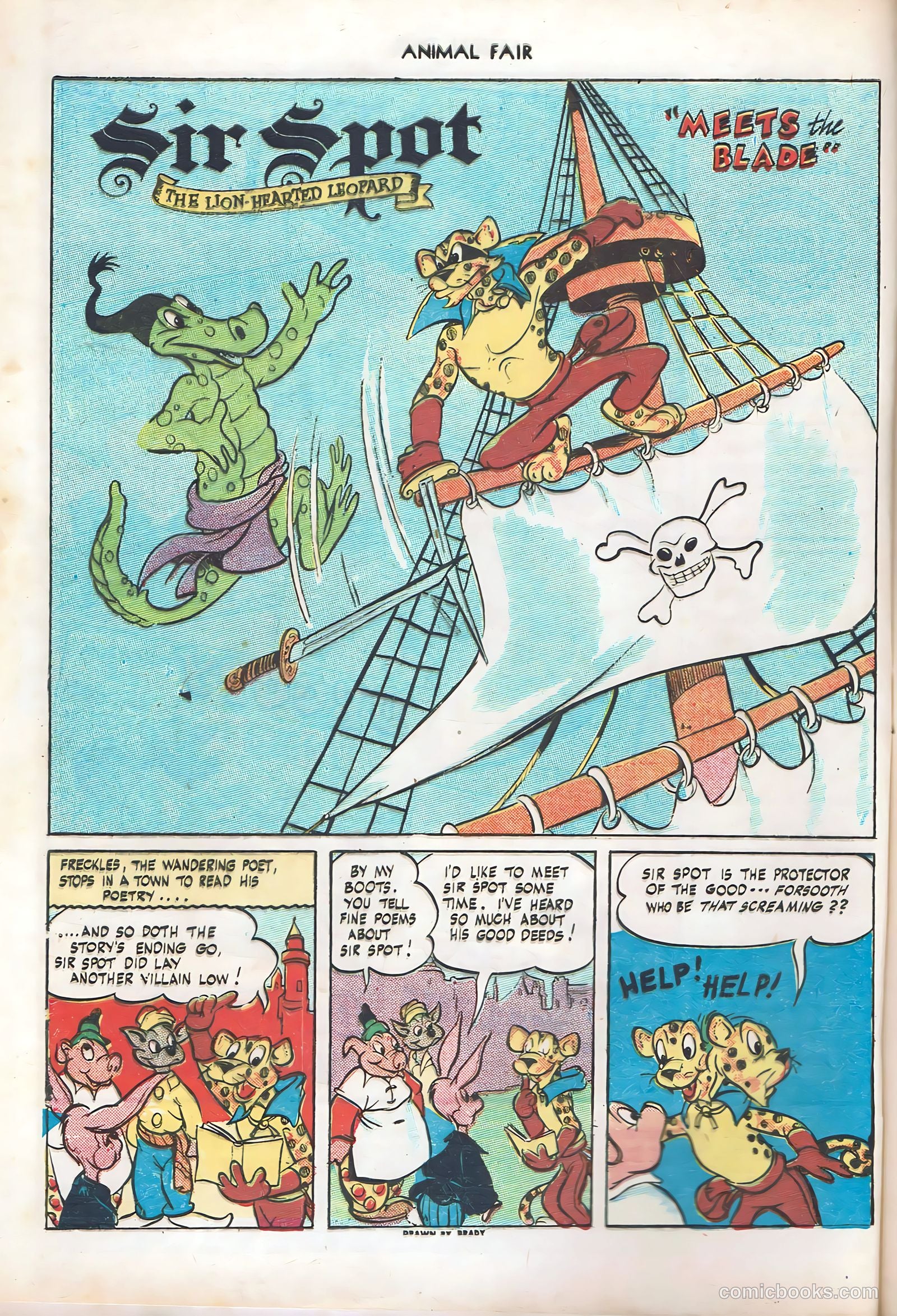 Animal Fair #5 (1946) — page 4 of 52