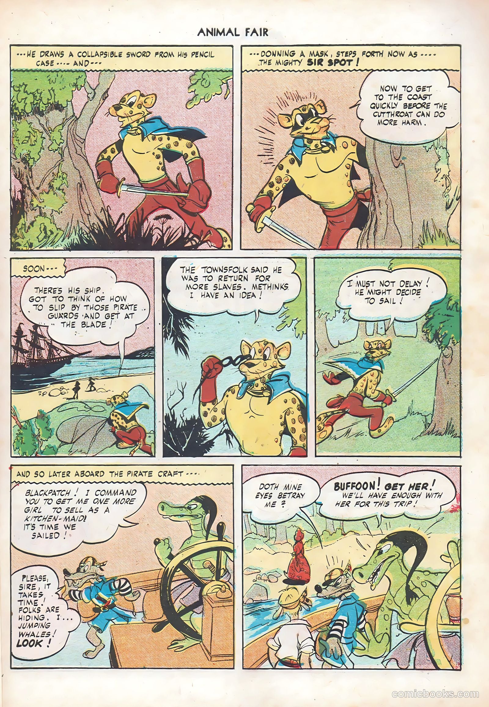 Animal Fair #5 (1946) — page 7 of 52
