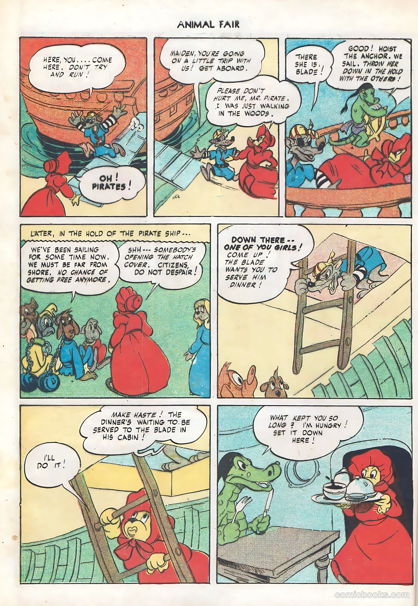 Animal Fair #5 (1946) — page 8 of 52