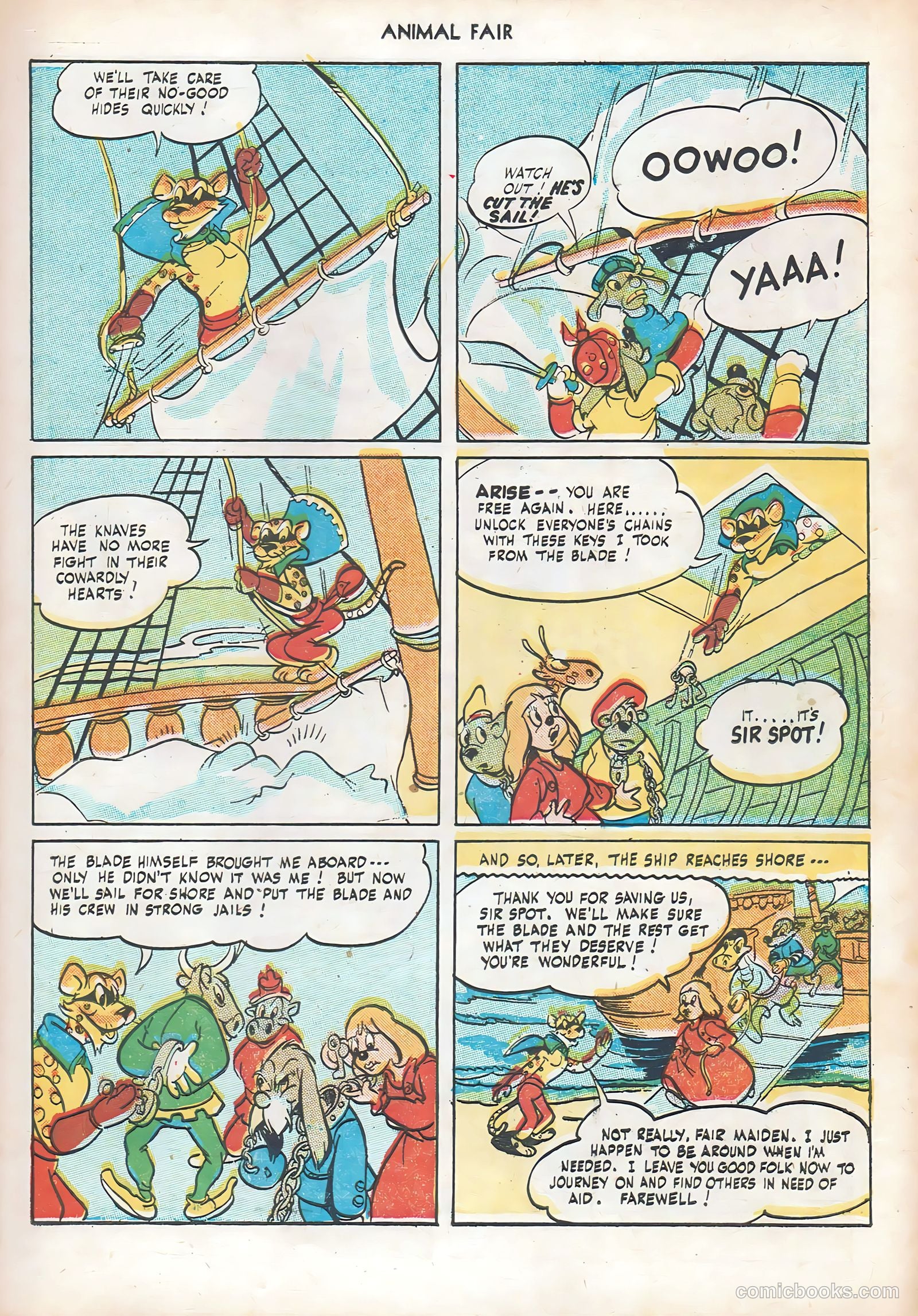 Animal Fair #5 (1946) — page 11 of 52