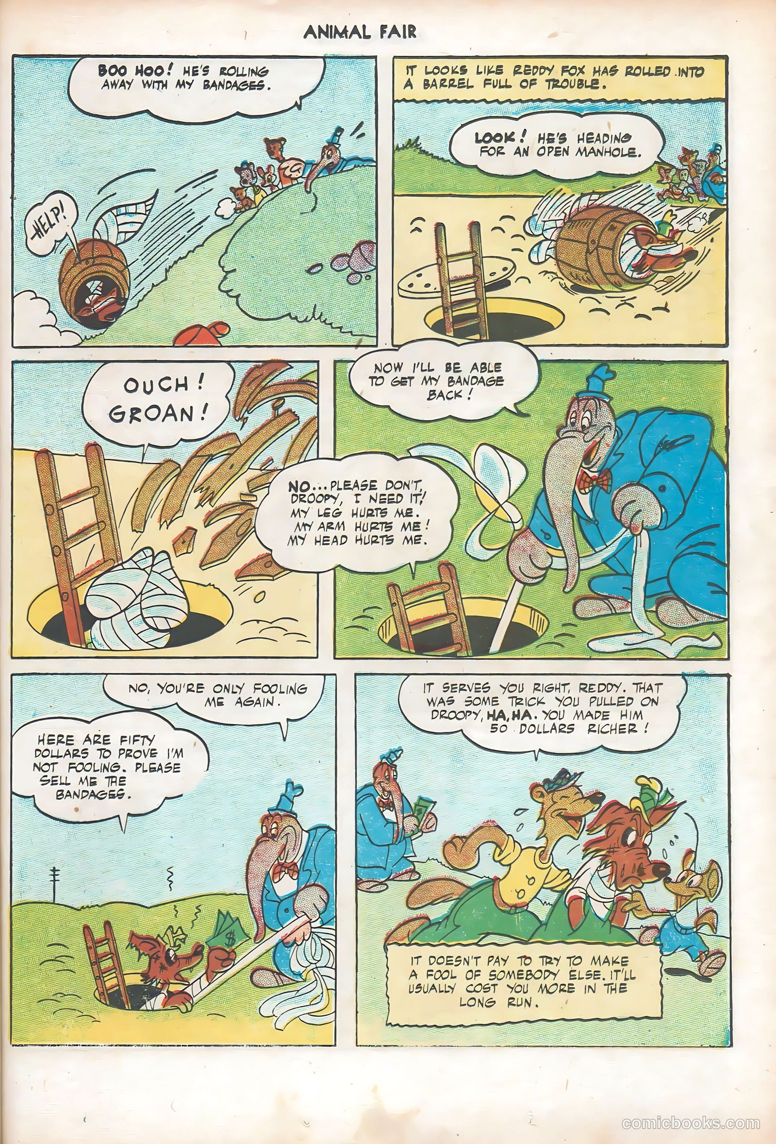 Animal Fair #5 (1946) — page 25 of 52