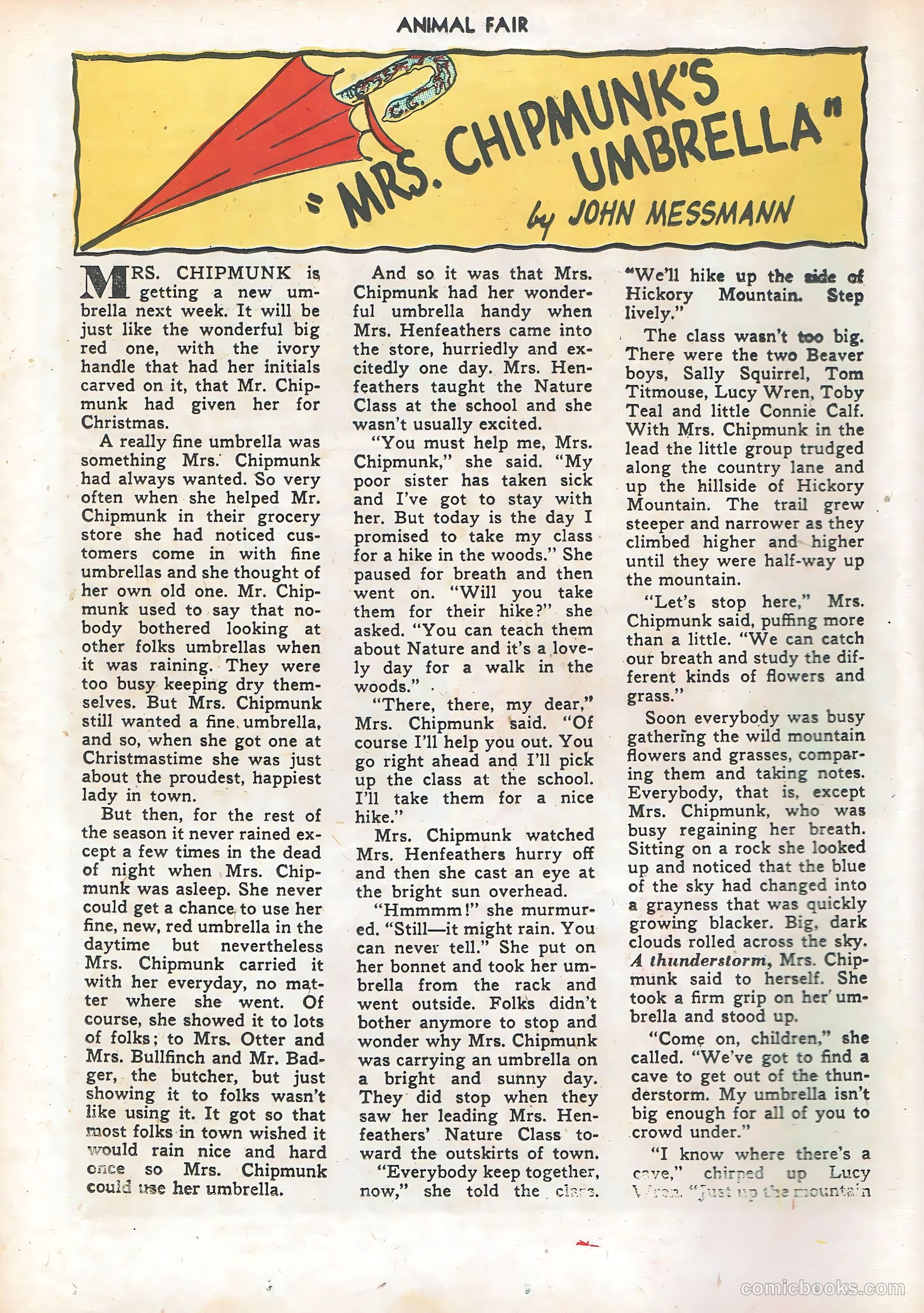 Animal Fair #5 (1946) — page 28 of 52