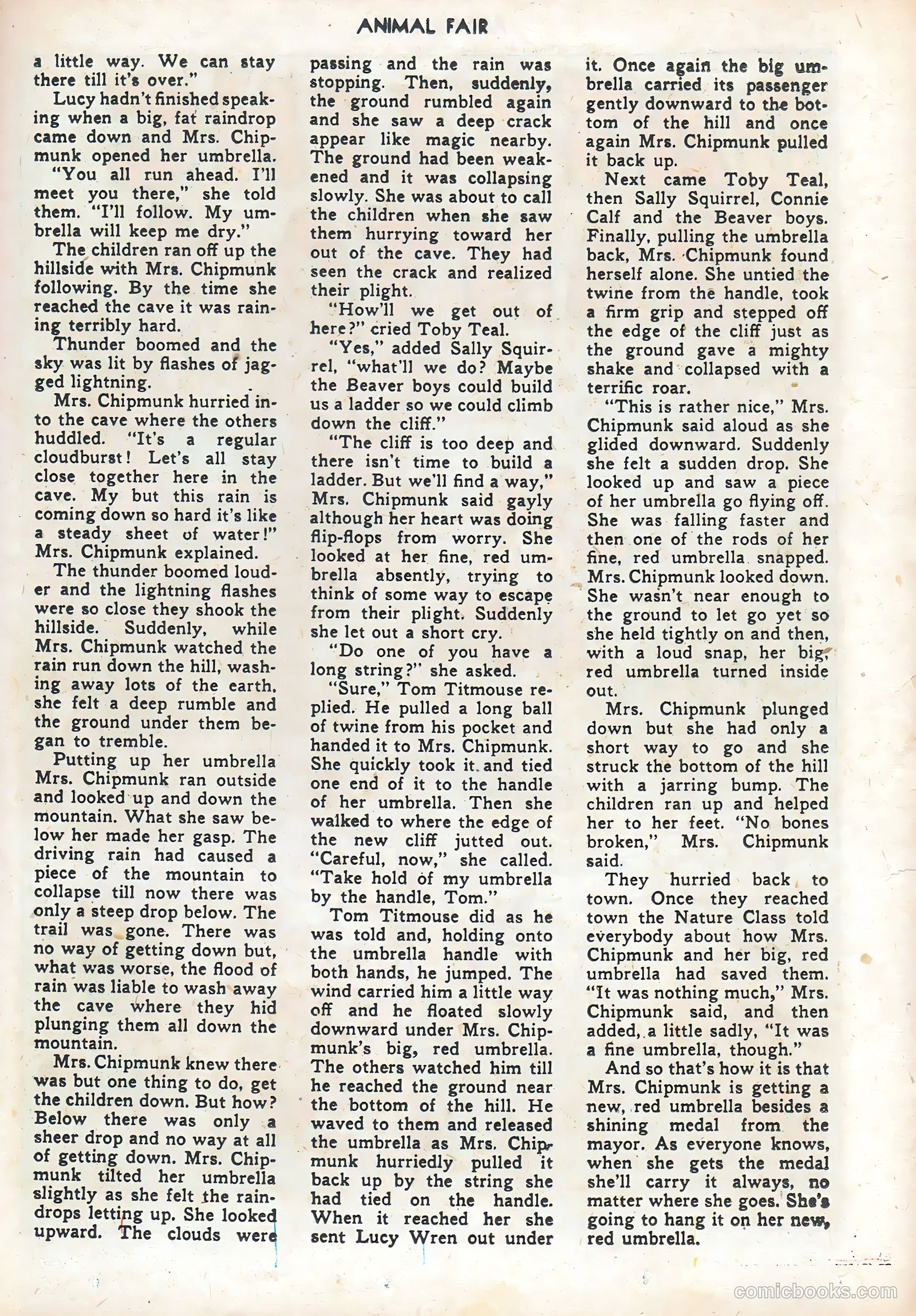 Animal Fair #5 (1946) — page 29 of 52