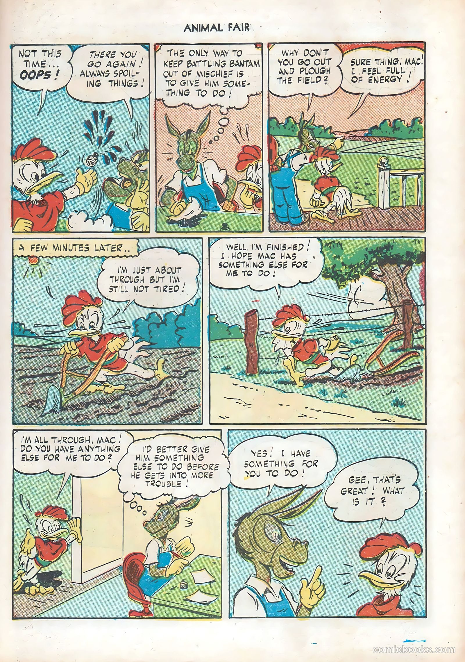 Animal Fair #5 (1946) — page 31 of 52