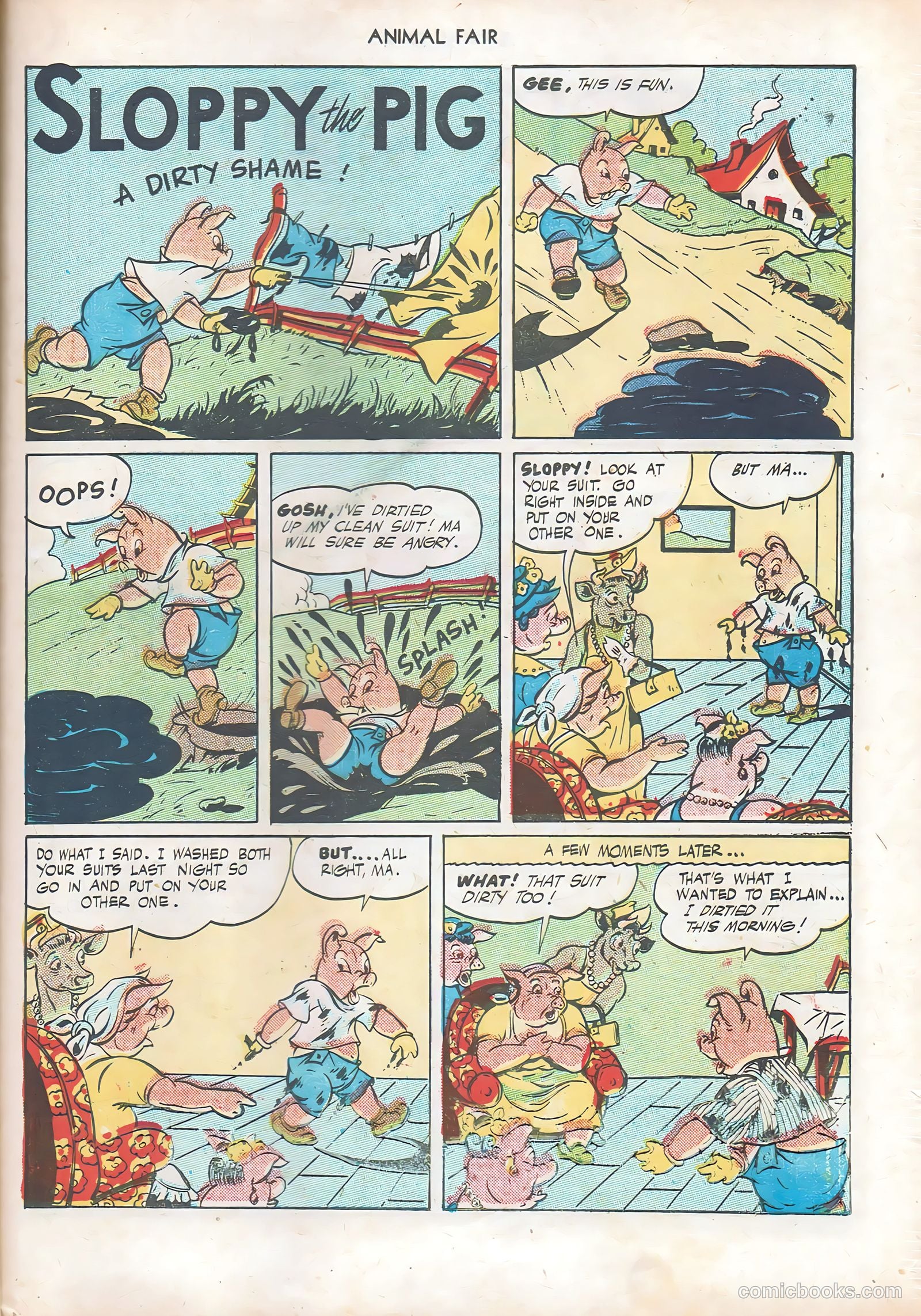 Animal Fair #5 (1946) — page 35 of 52