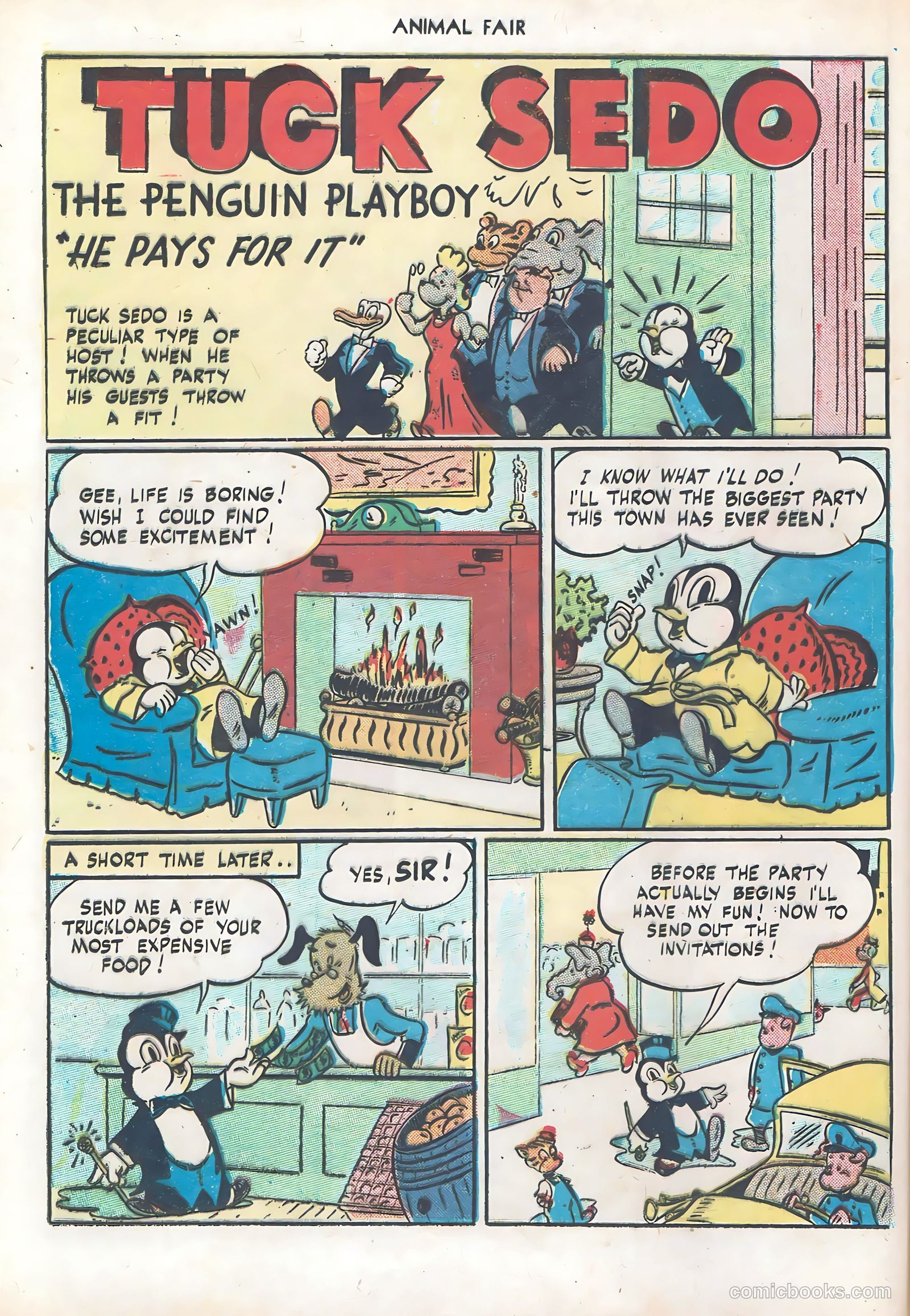 Animal Fair #5 (1946) — page 36 of 52