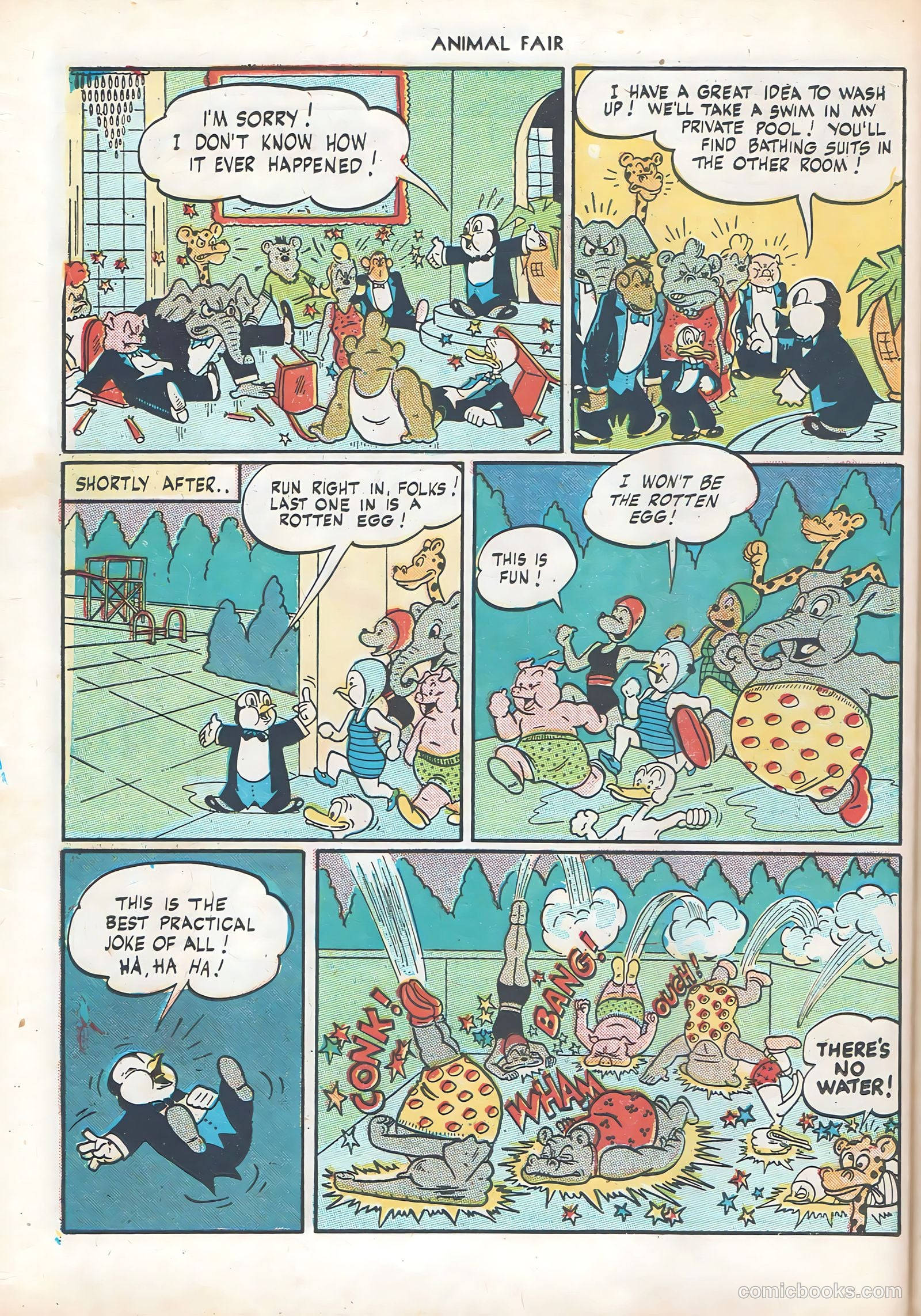 Animal Fair #5 (1946) — page 38 of 52