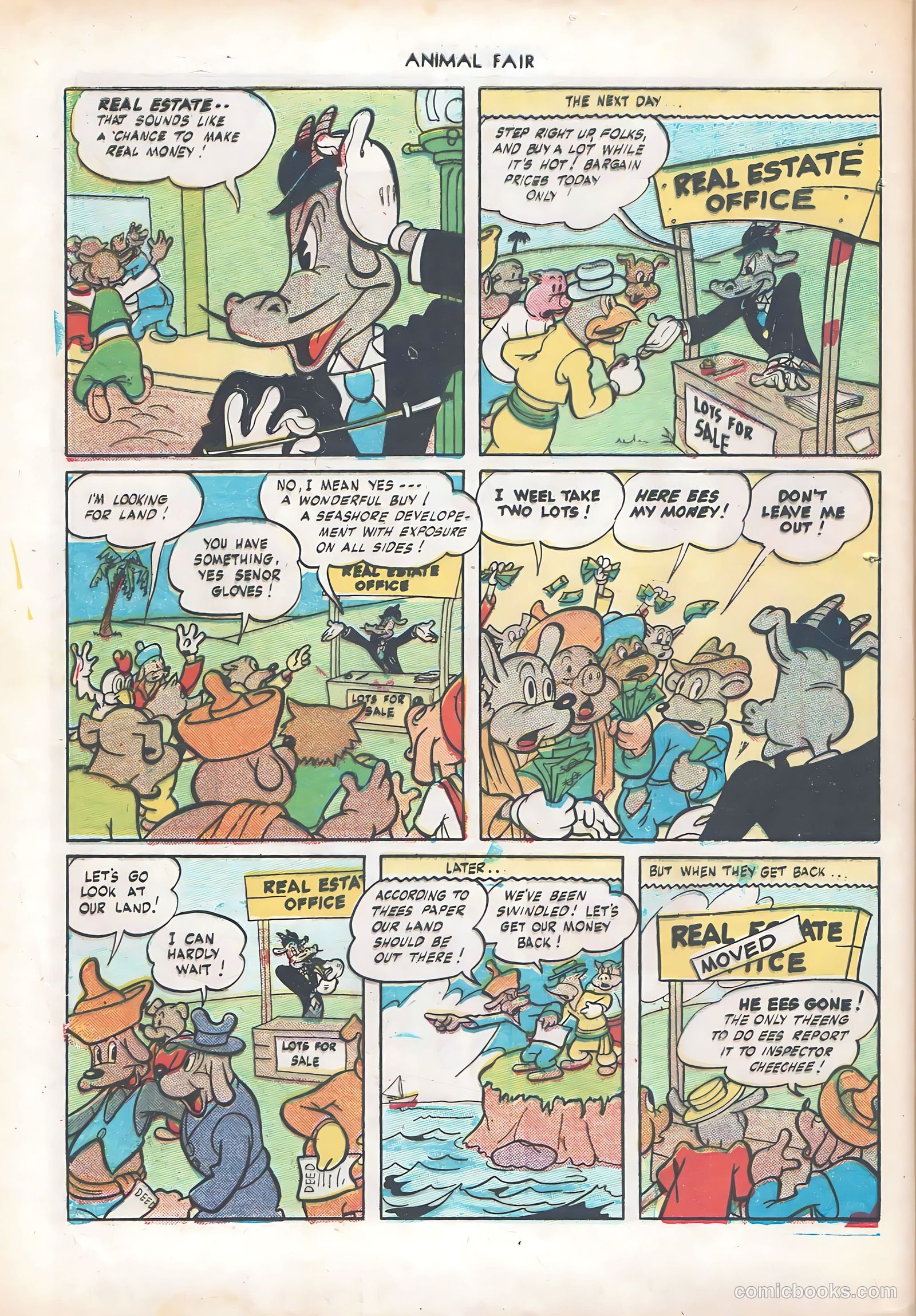 Animal Fair #5 (1946) — page 48 of 52