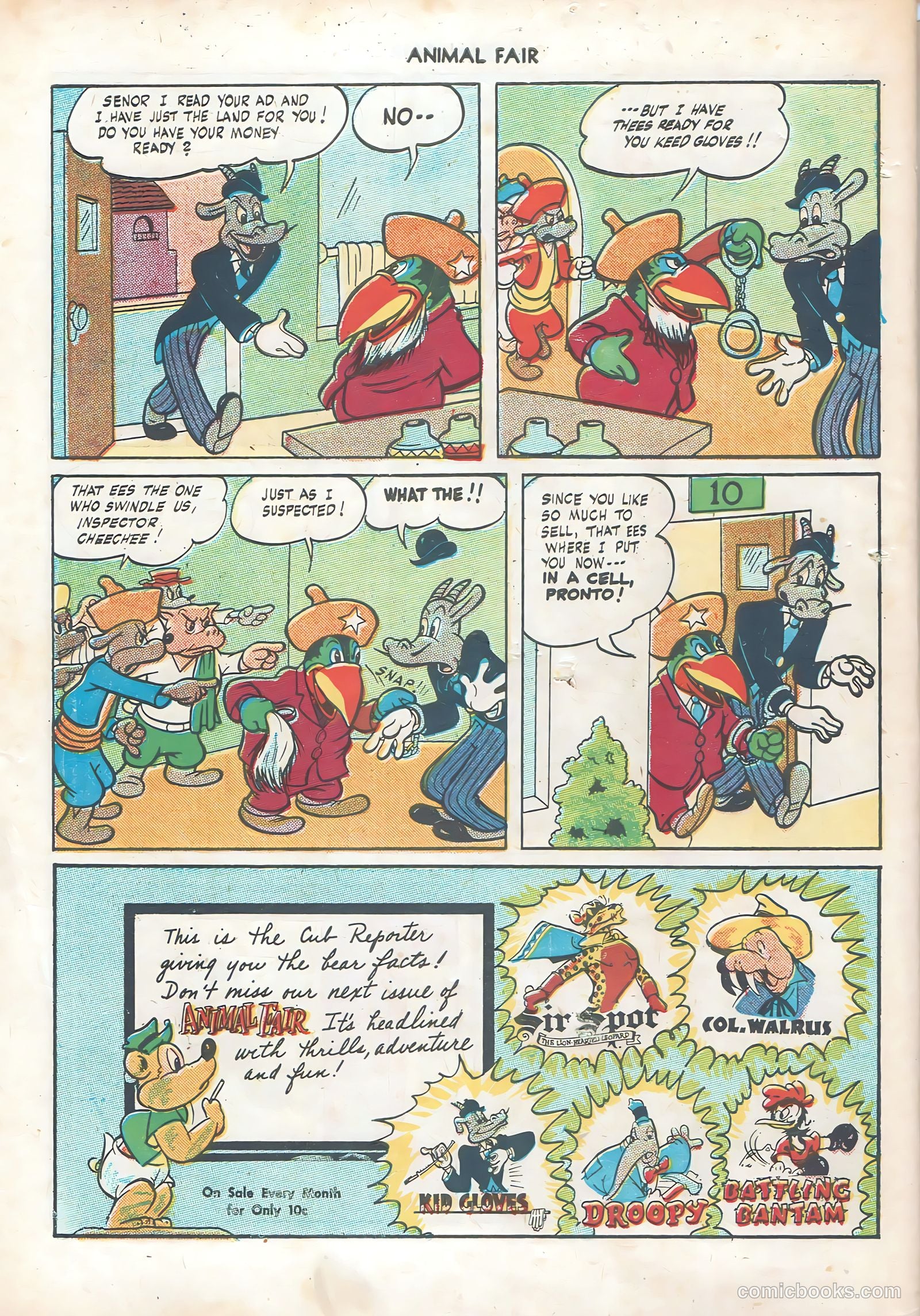 Animal Fair #5 (1946) — page 50 of 52