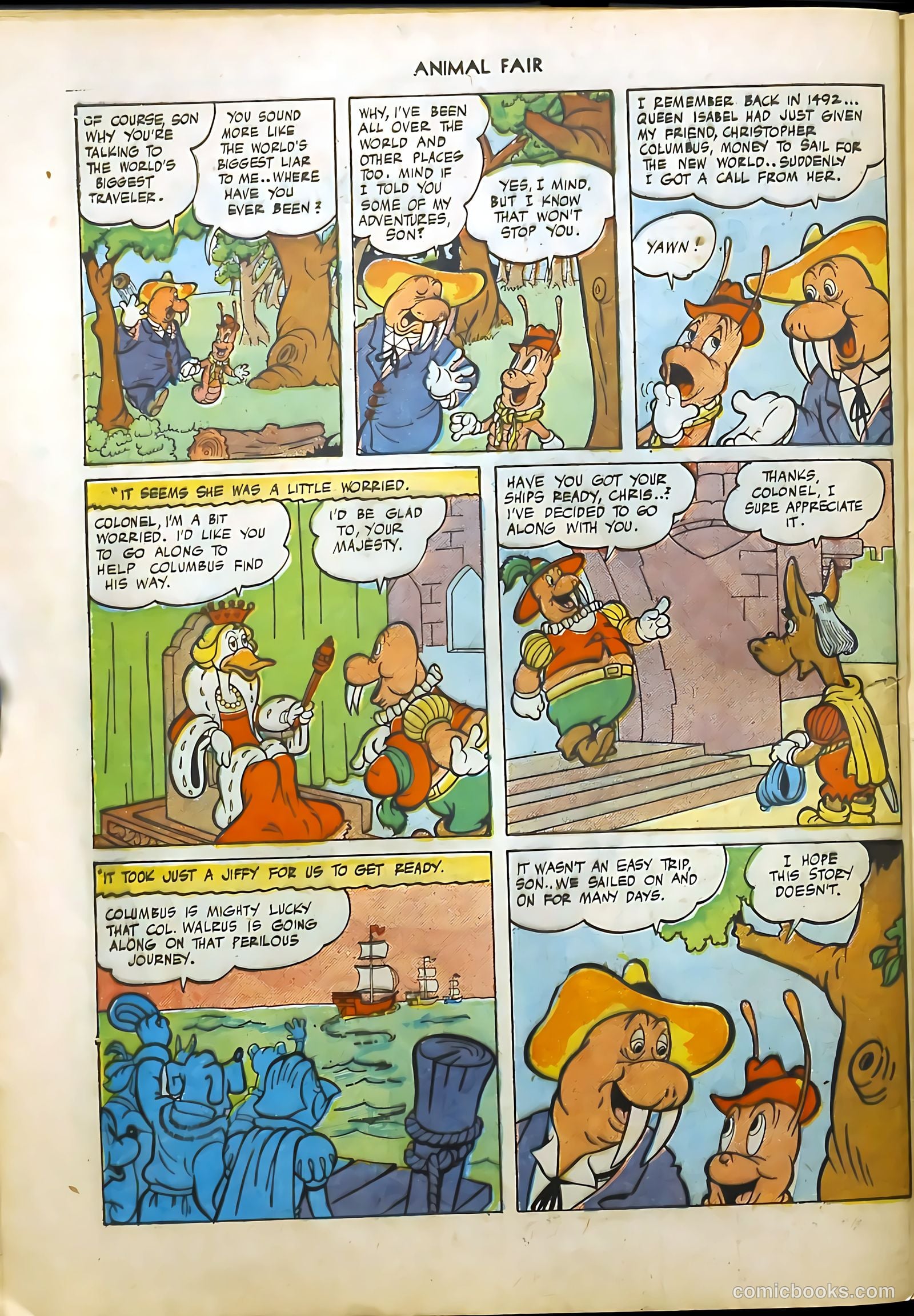 Animal Fair #6 (1946) — page 36 of 53