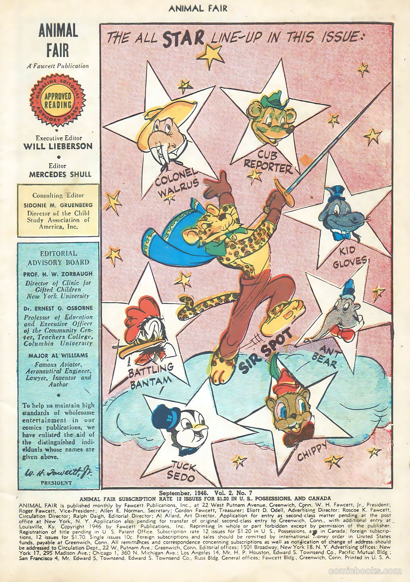 Animal Fair #7 (1946) — page 3 of 52