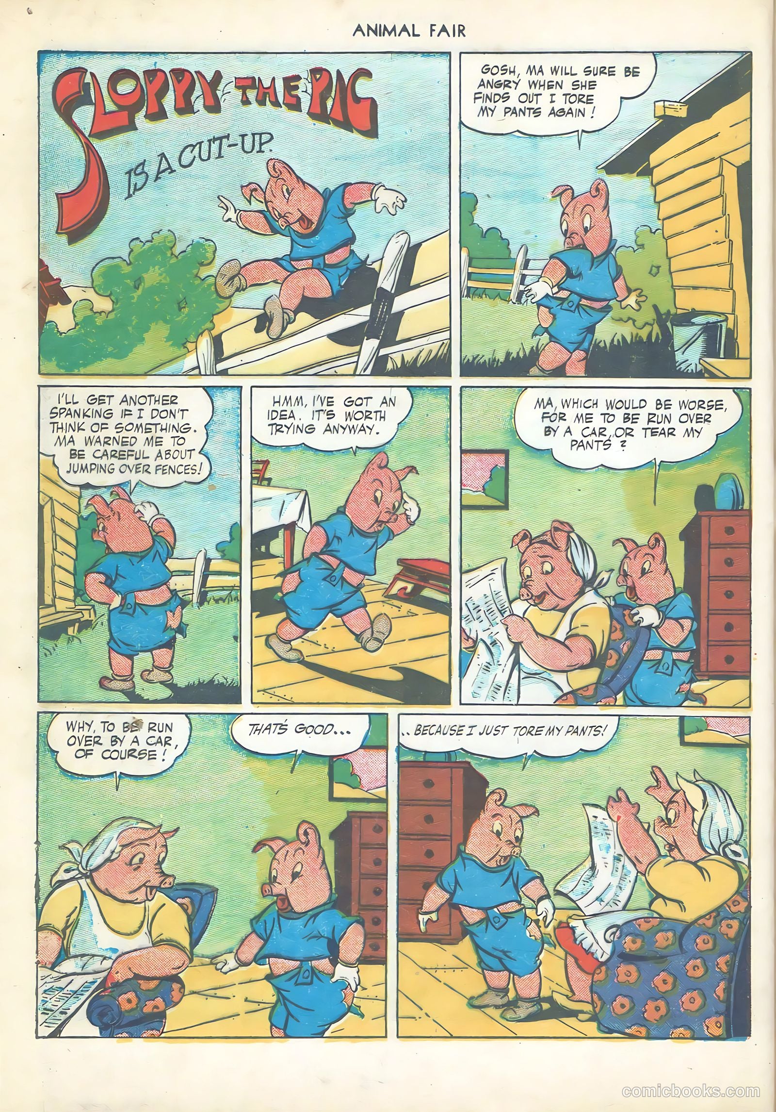 Animal Fair #7 (1946) — page 40 of 52