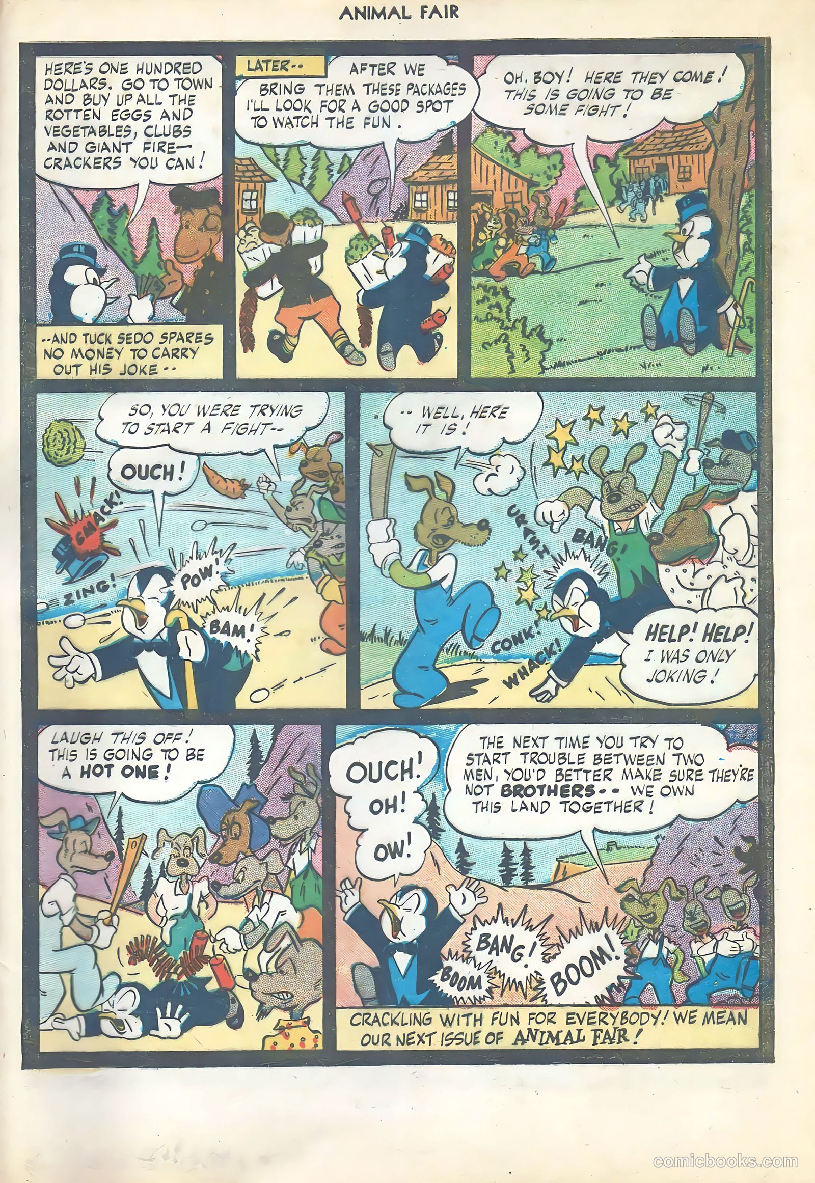 Animal Fair #7 (1946) — page 49 of 52