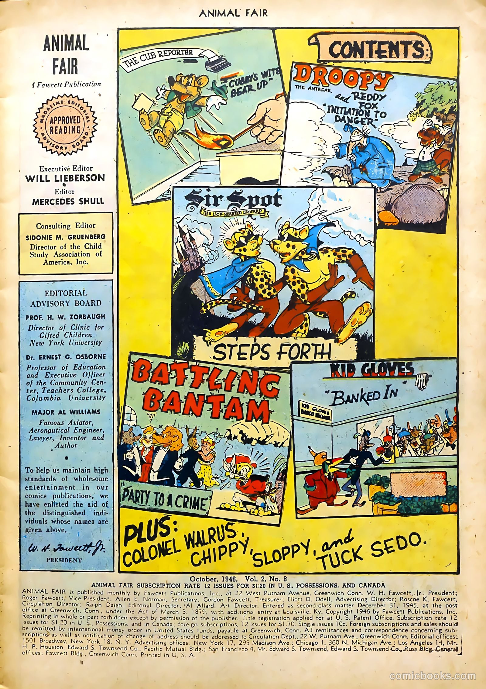 Animal Fair #8 (1946) — page 3 of 52