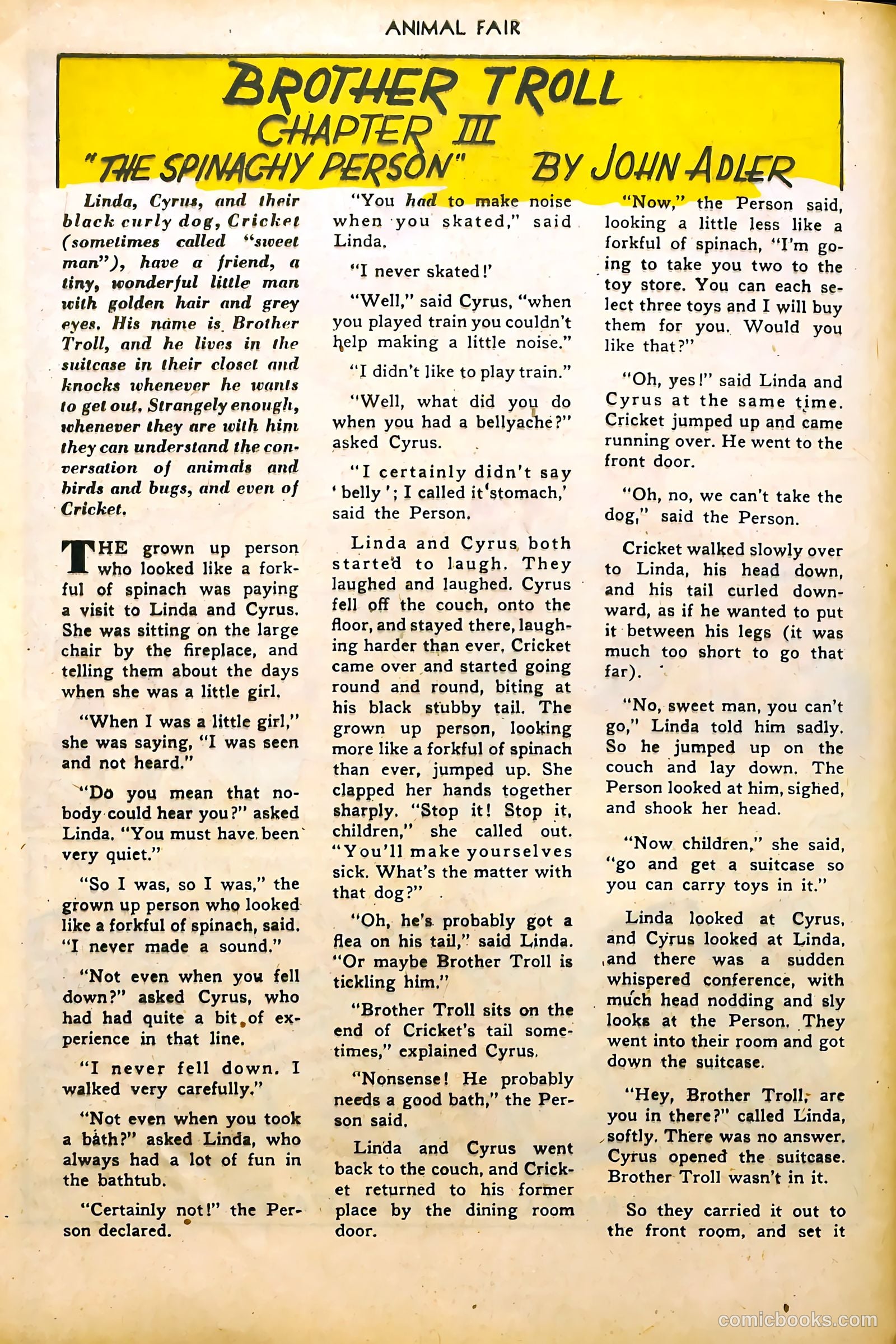 Animal Fair #8 (1946) — page 20 of 52