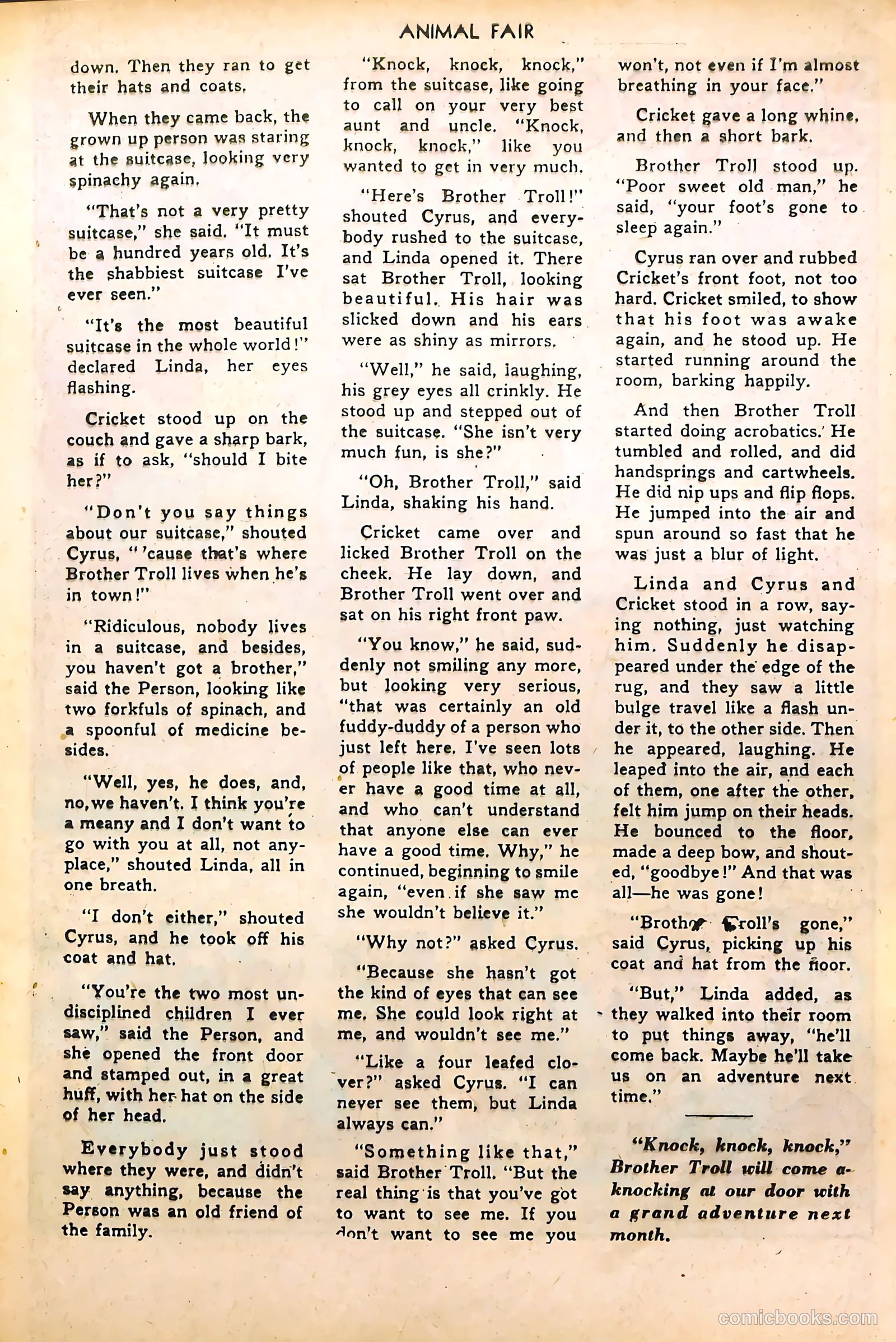 Animal Fair #8 (1946) — page 21 of 52