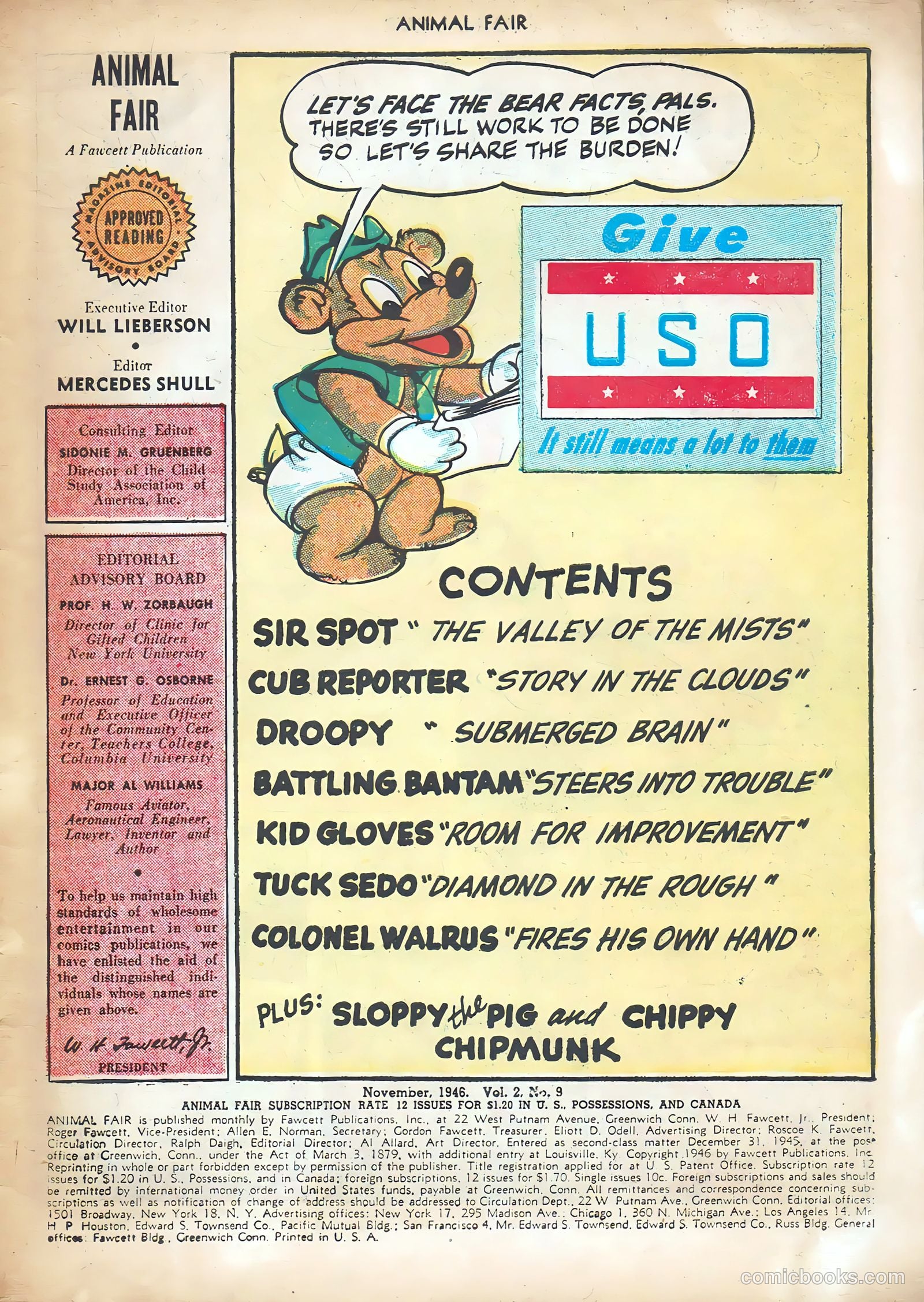 Animal Fair #9 (1946) — page 3 of 53