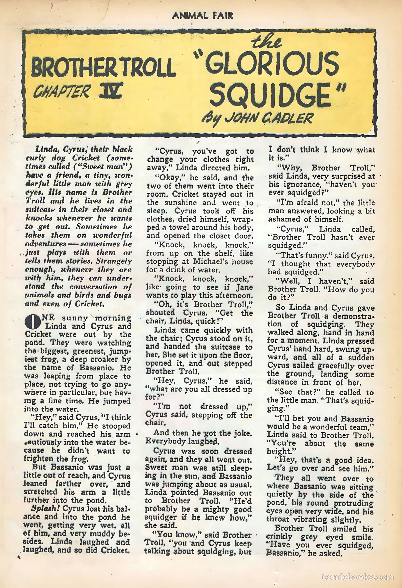 Animal Fair #9 (1946) — page 20 of 53