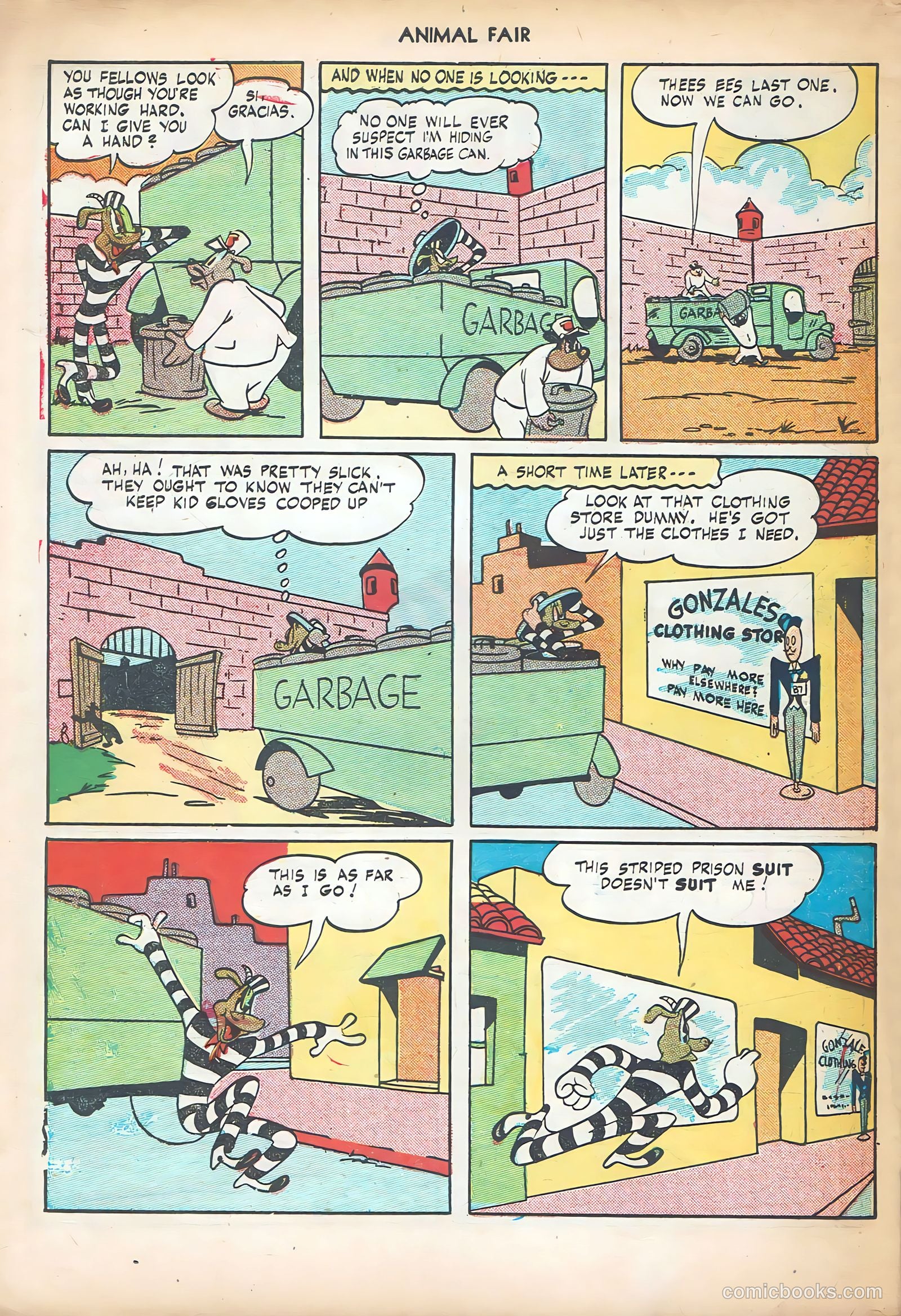Animal Fair #9 (1946) — page 34 of 53