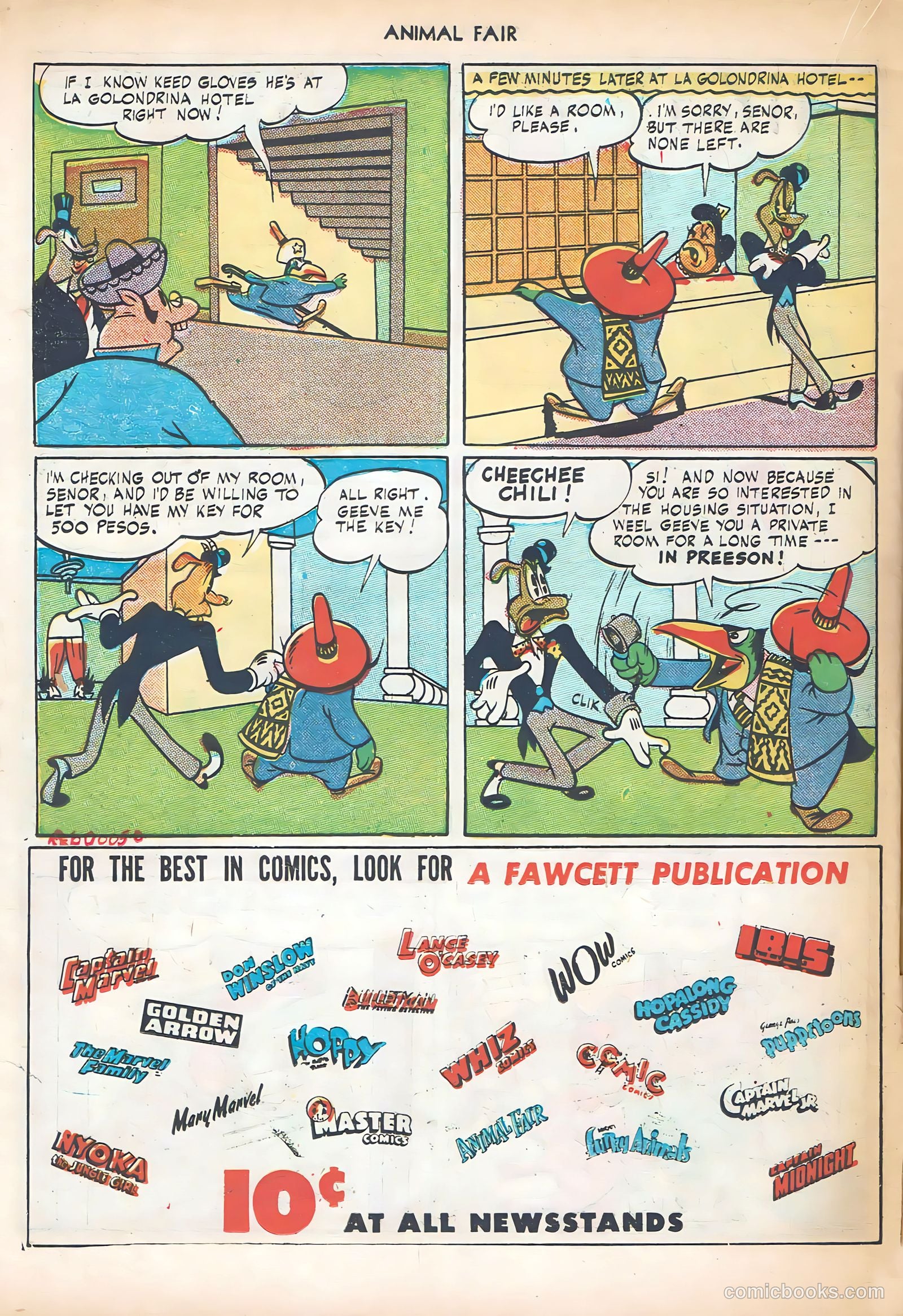 Animal Fair #9 (1946) — page 38 of 53