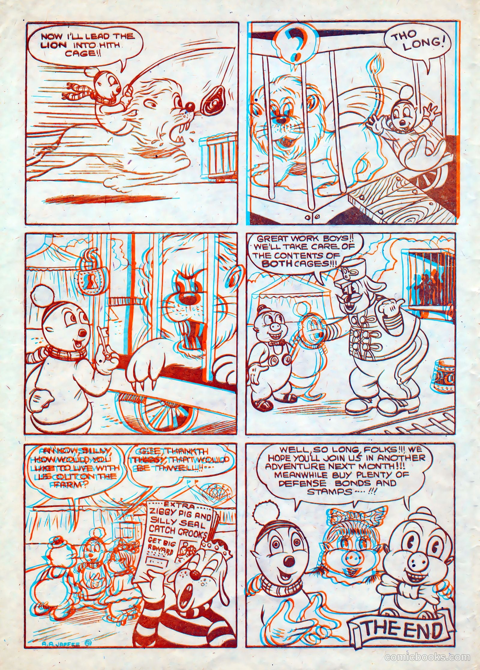 Animal Fun #1 (1953) — page 10 of 36