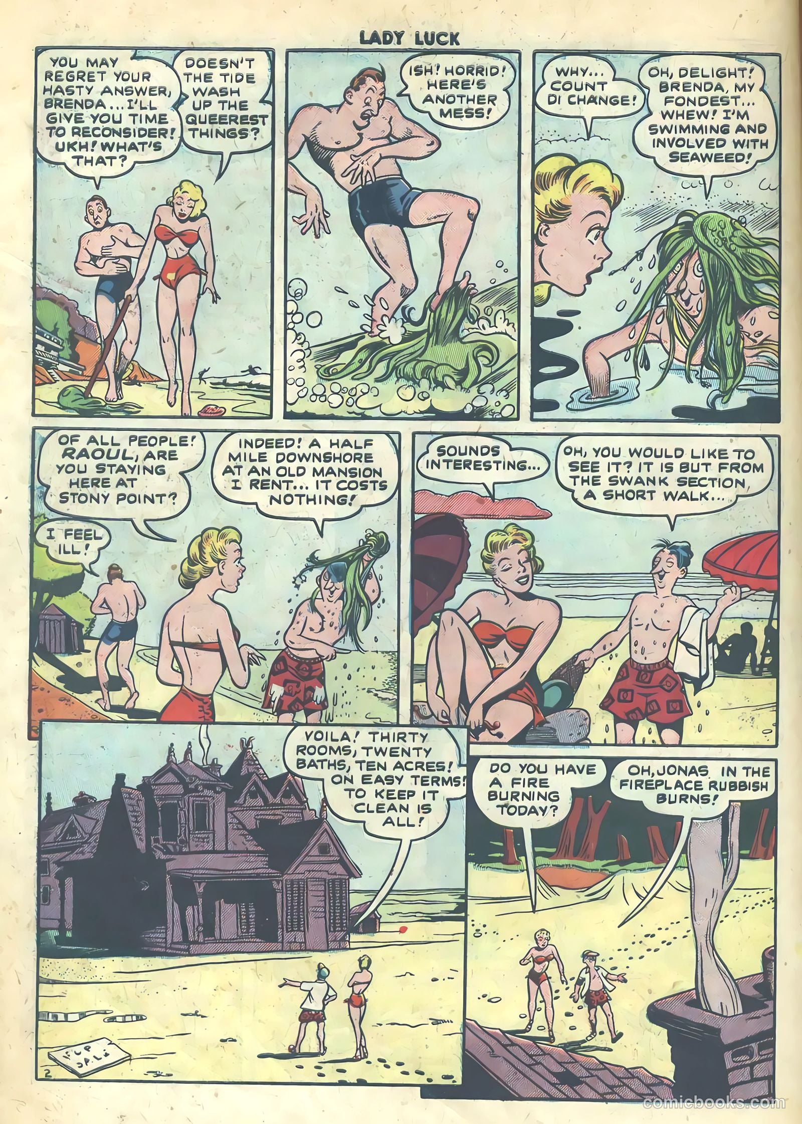 Lady Luck #86 (1949) — page 4 of 36